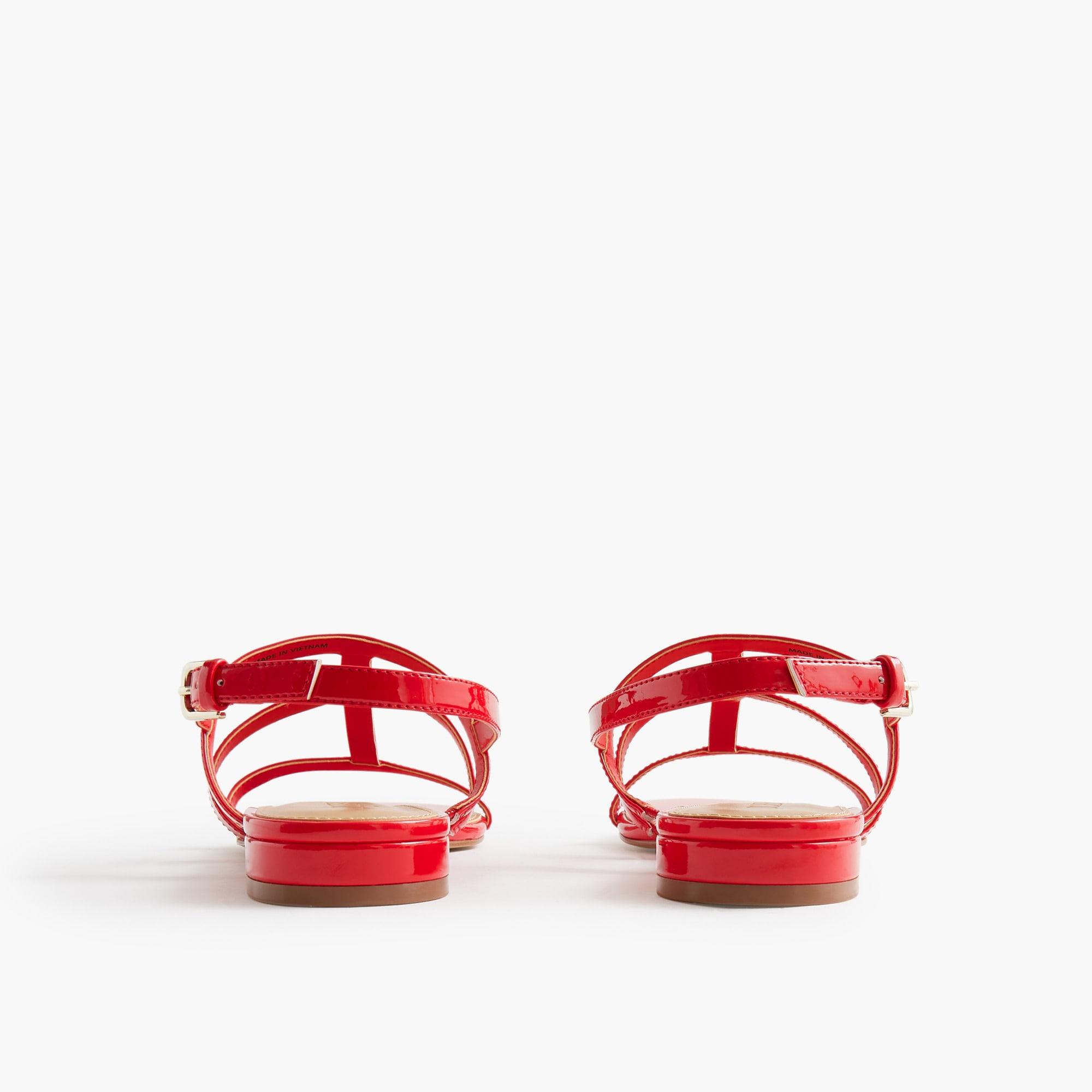 Caged ankle-strap sandals Product Image