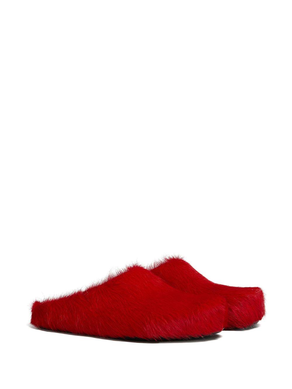 Fussbet Sabot calf-hair slippers Product Image