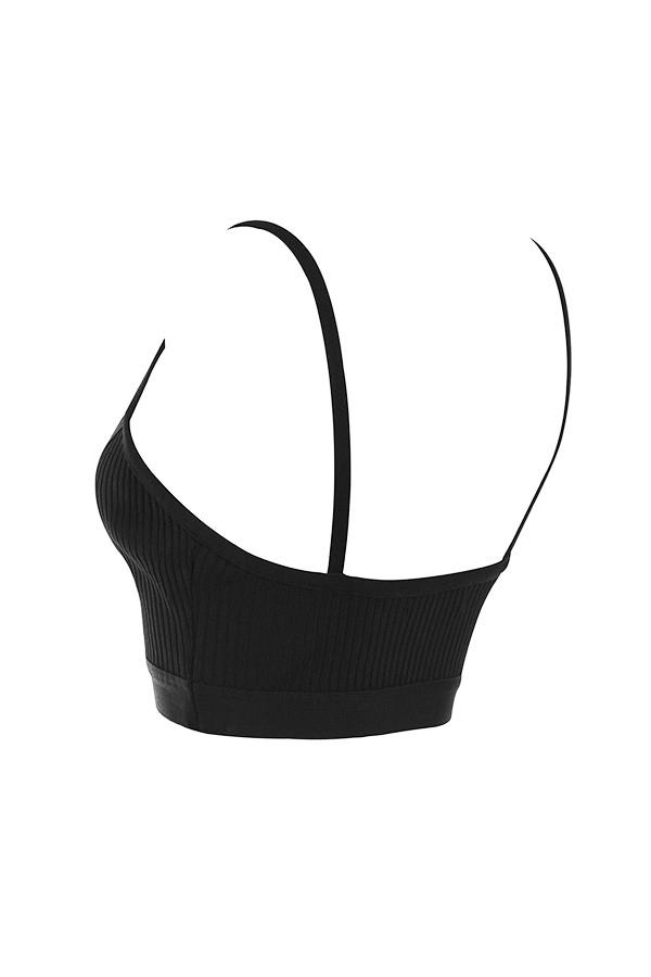 Evie  ink bandage bralette Product Image