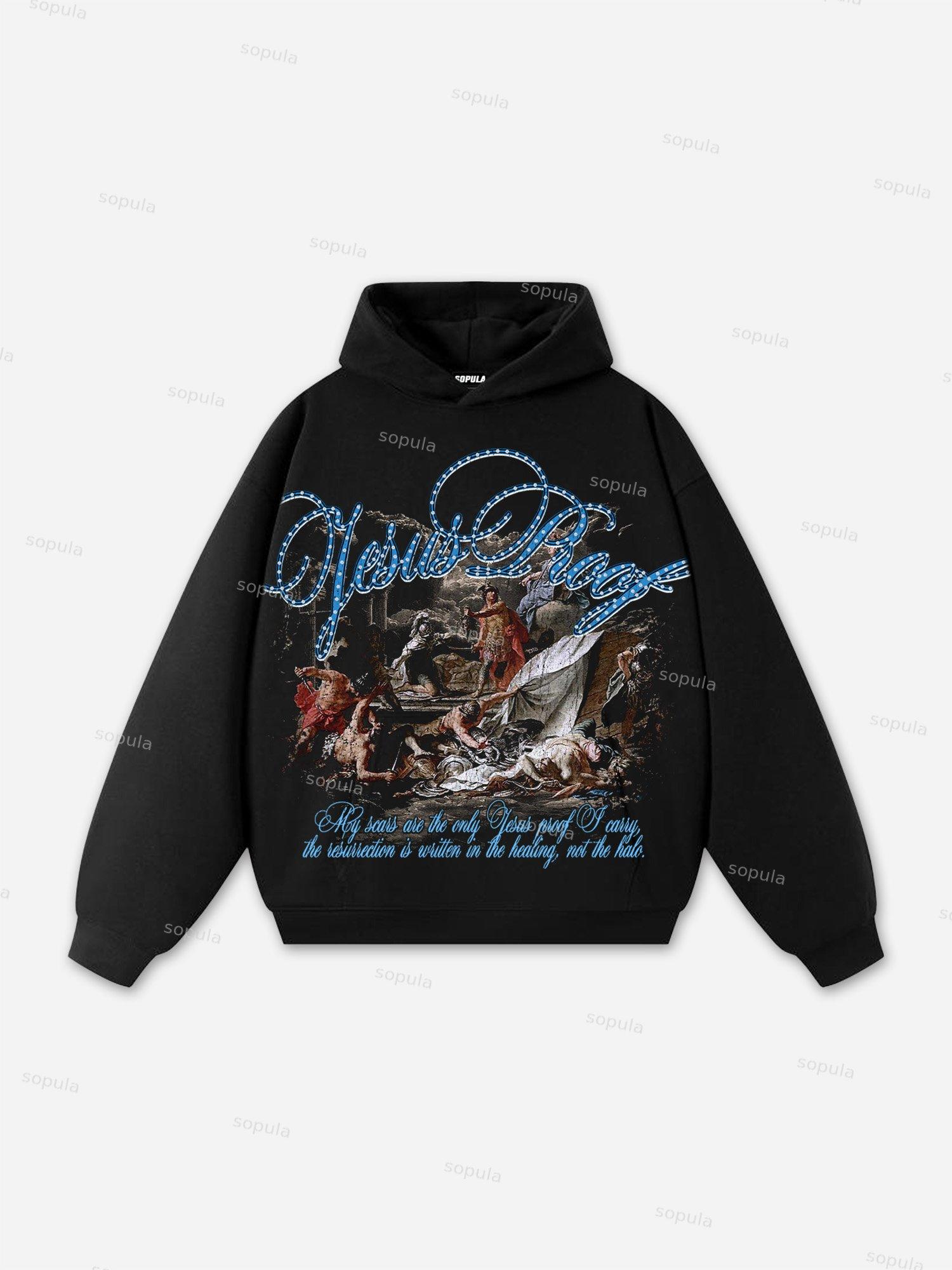 God's Eye Vintage Graphic Distressed Sleeveless Shirts Tank Top Product Image