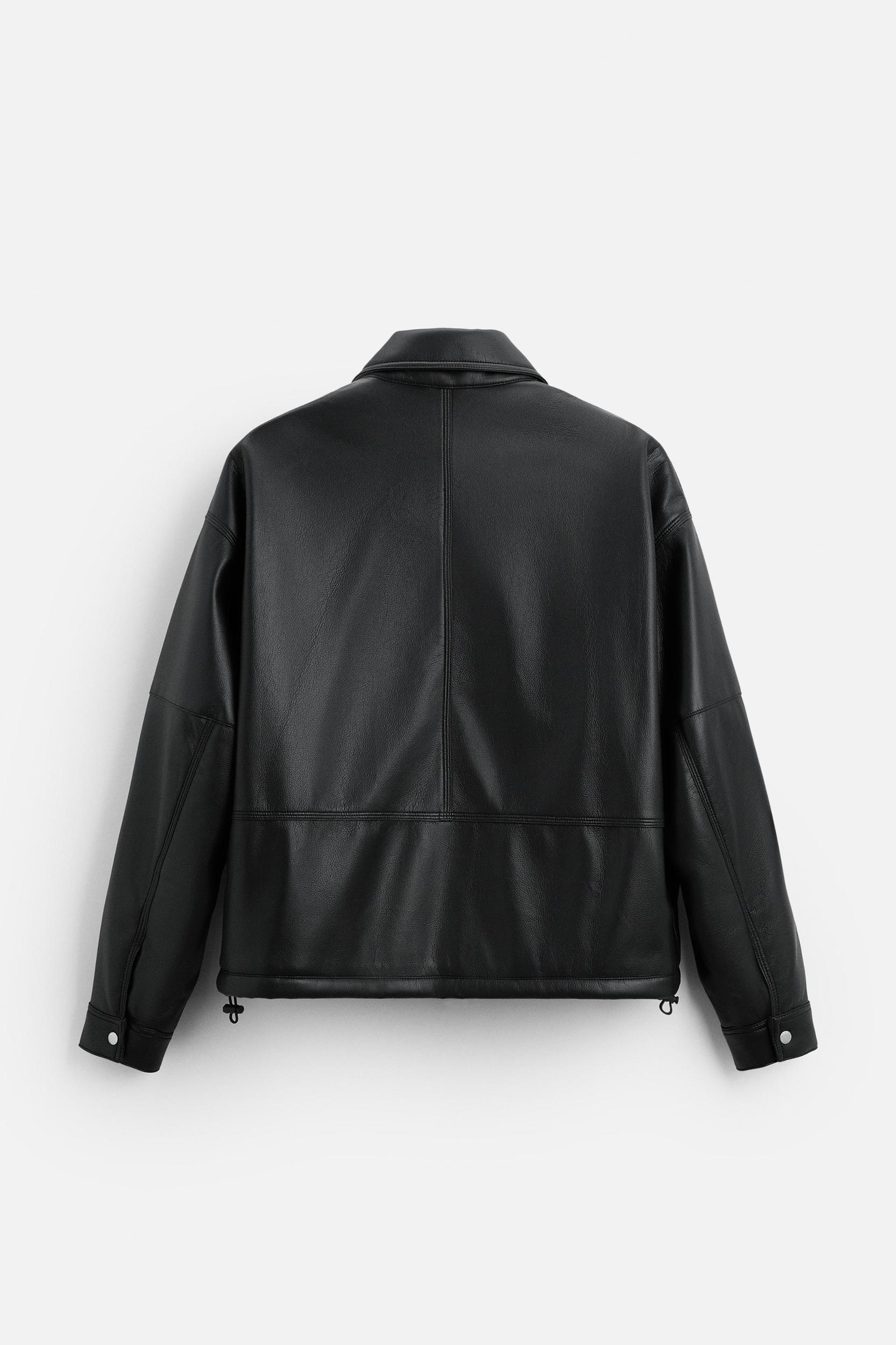 FAUX LEATHER JACKET Product Image