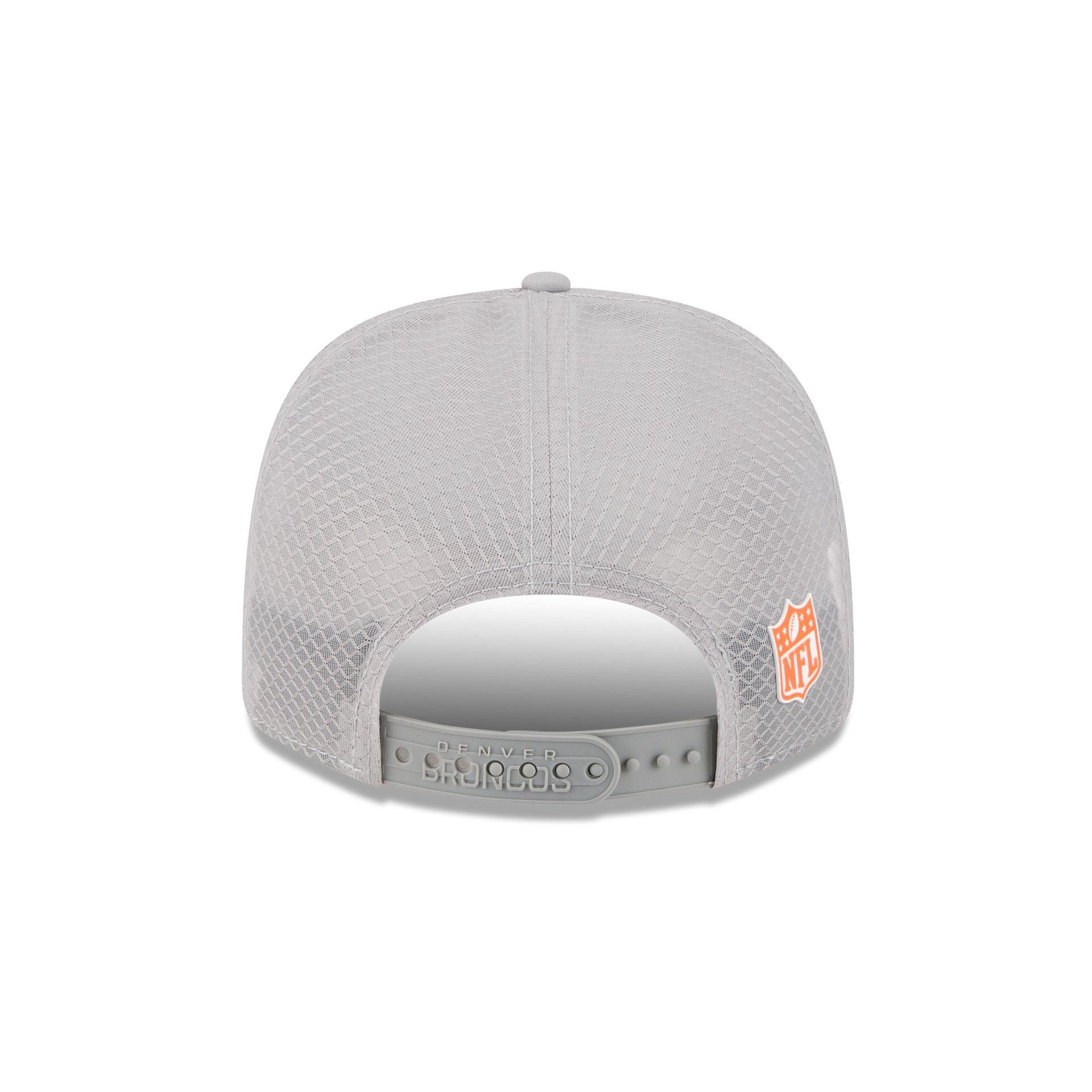 Denver Broncos 2025 Sideline Hot Weather Gray 9SEVENTY Trucker Hat Male Product Image
