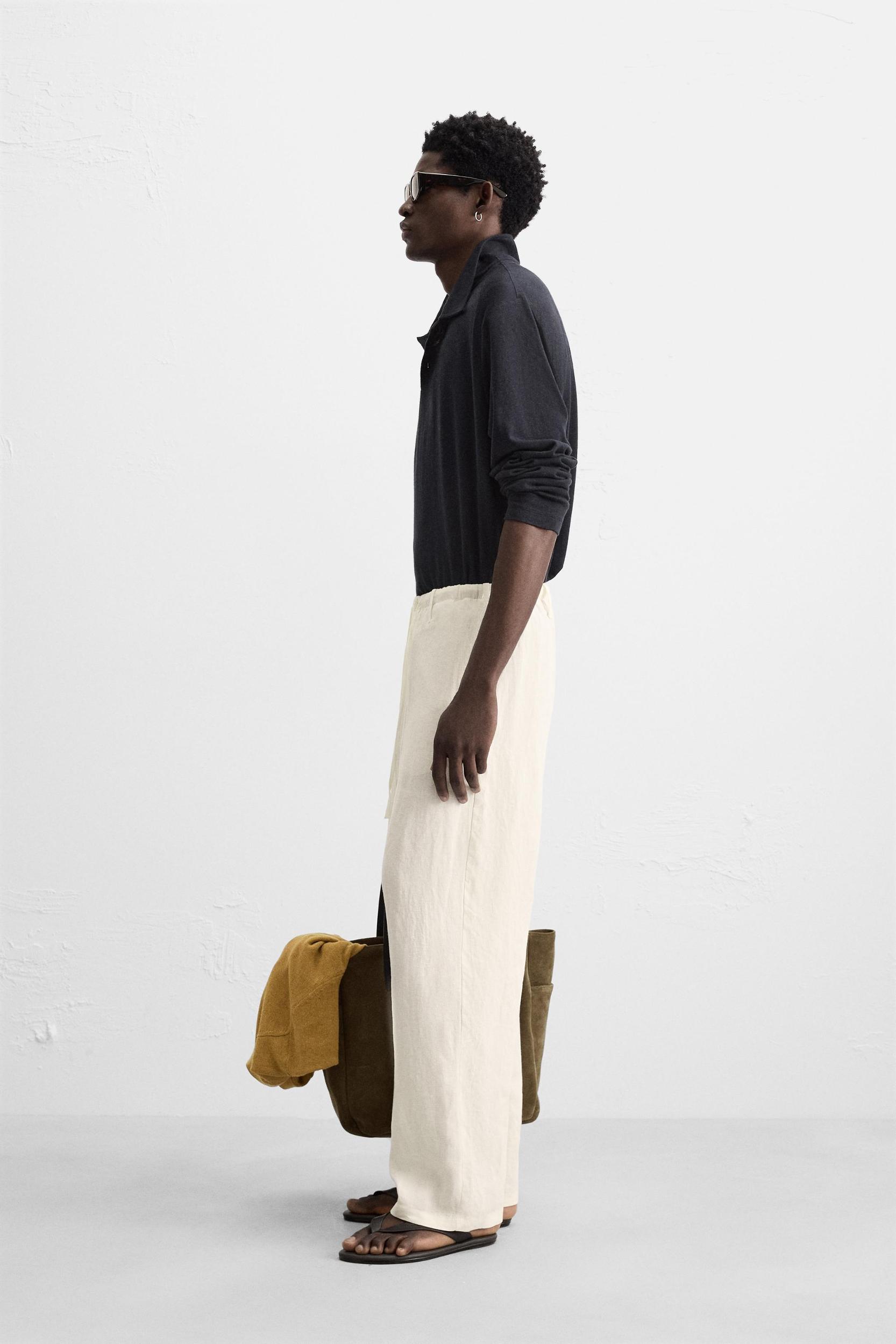 100% LINEN PANTS Product Image