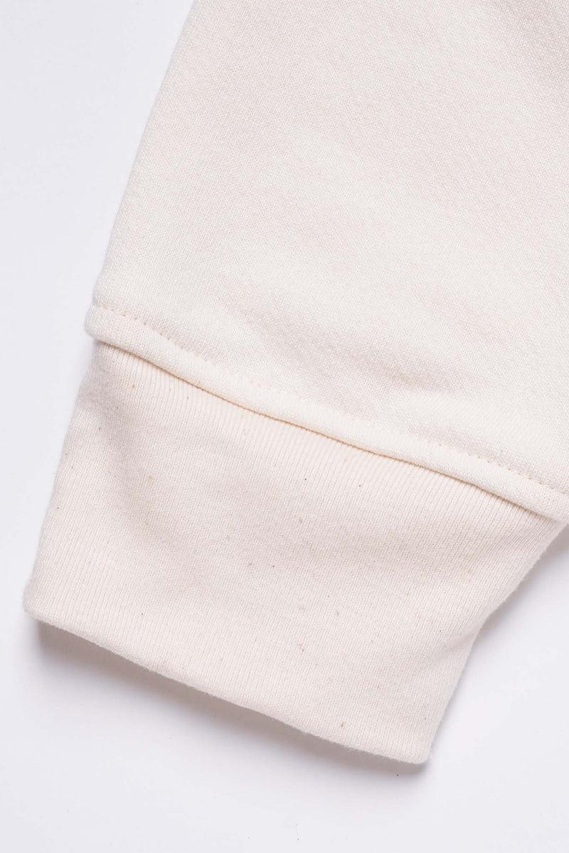 Women's Organic Hoodie Sweatshirt in Natural Product Image