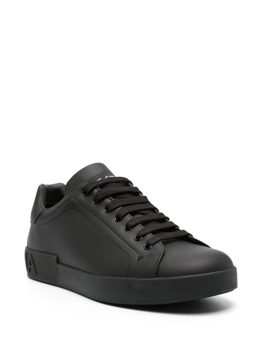 Portofino leather sneakers Product Image