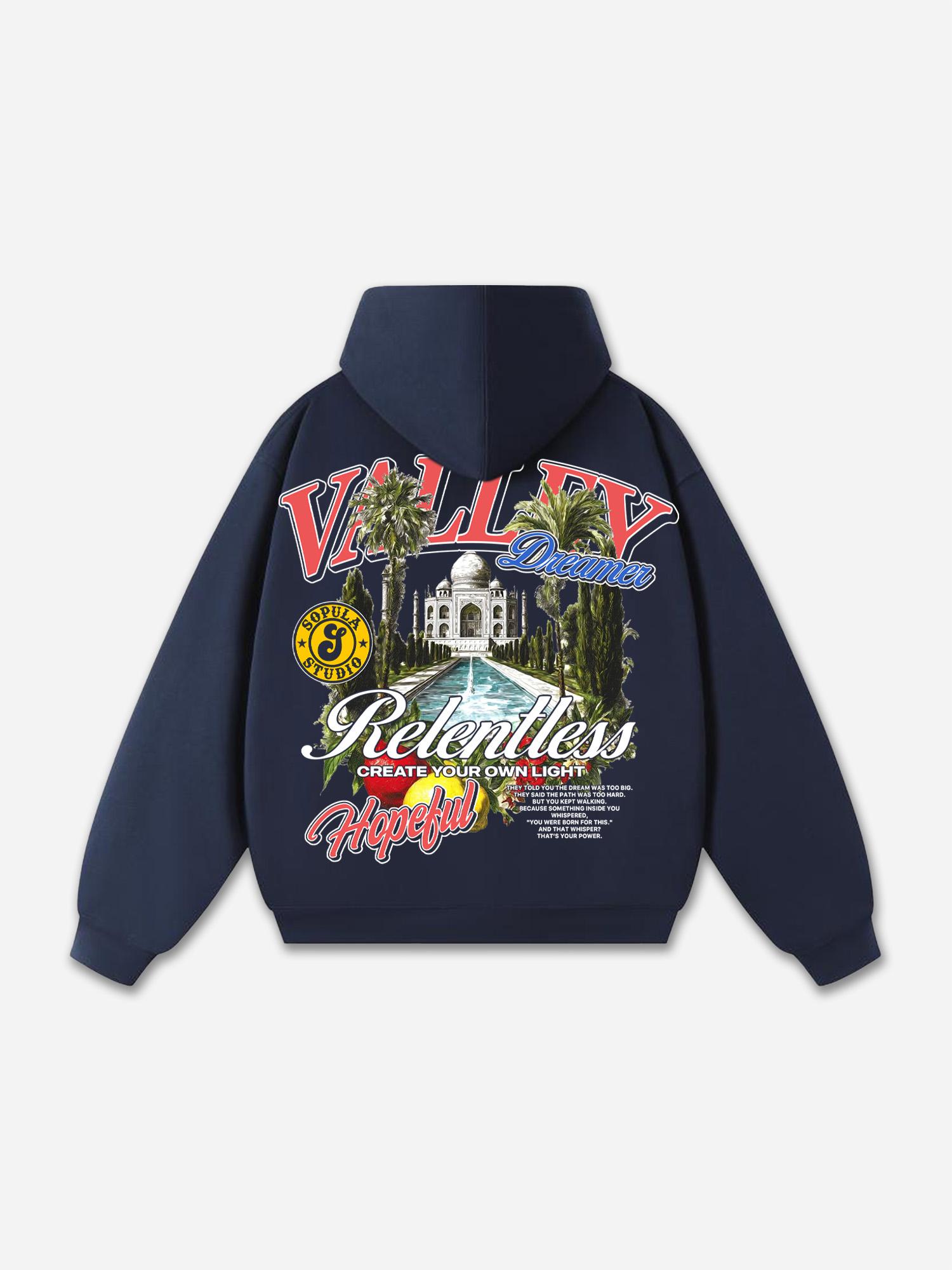 Sopula Valley Believe In Your Inner Graphic Oversized Hoodie Product Image