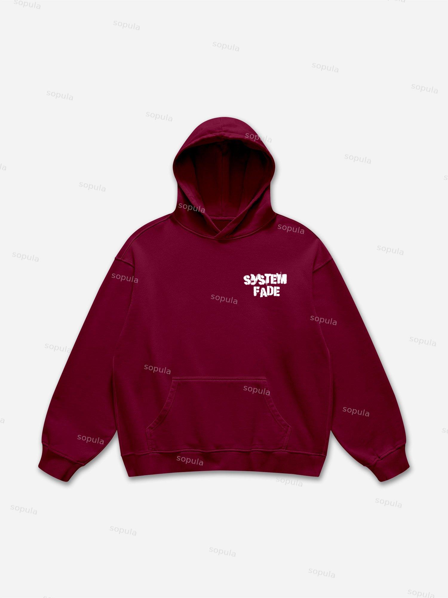 The Shadows Multiple Color Graphic Oversized Hoodie Product Image