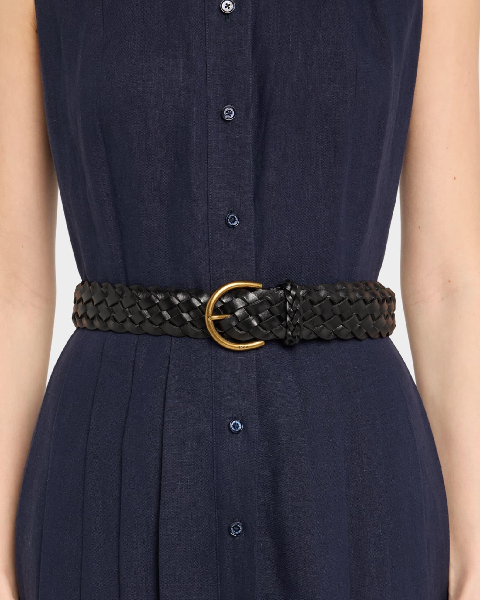 Braided Leather Belt  Product Image