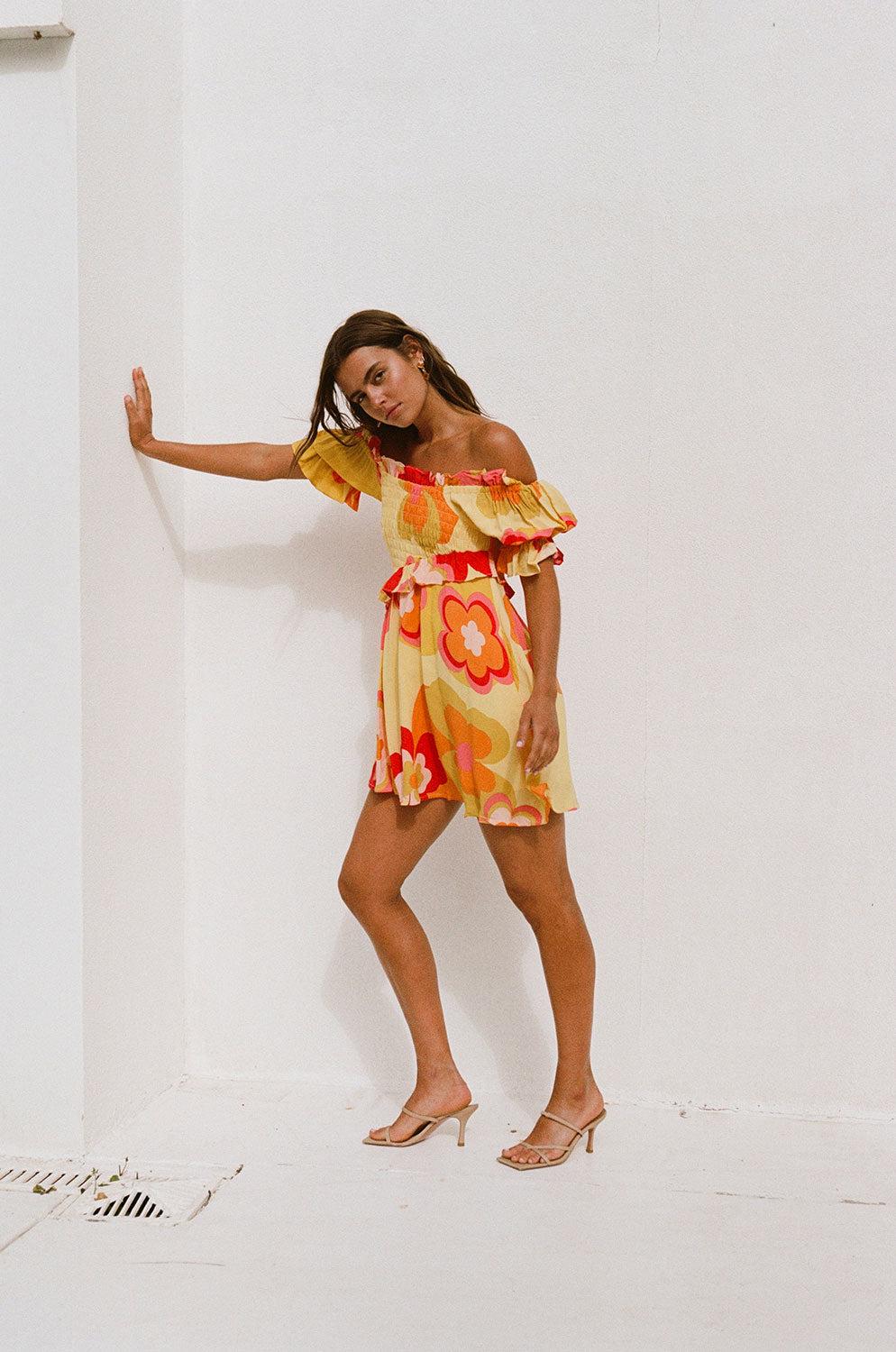 Jaden Off Shoulder Dress Product Image