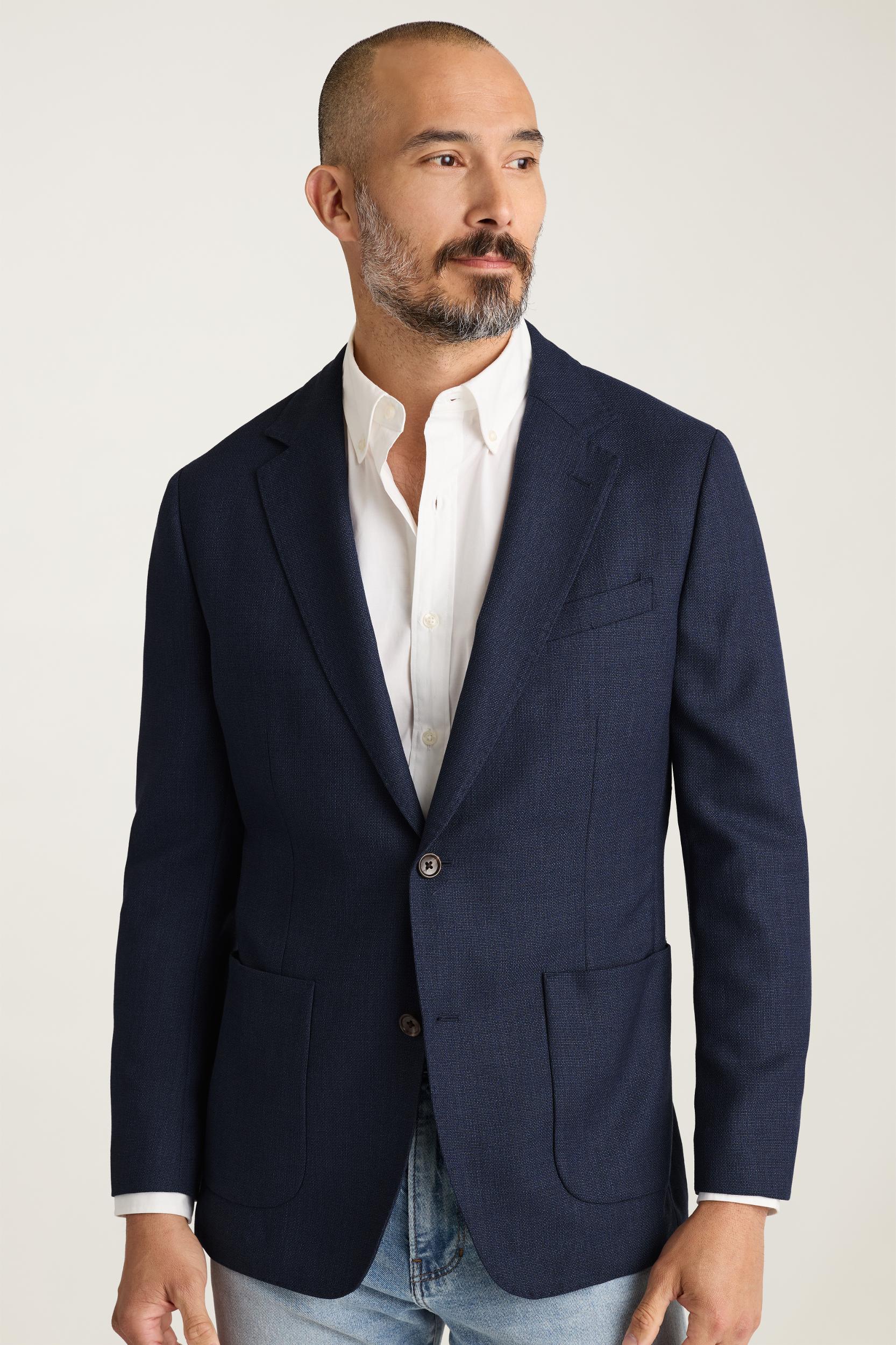 Jetsetter Unconstructed Italian Wool Blazer Product Image