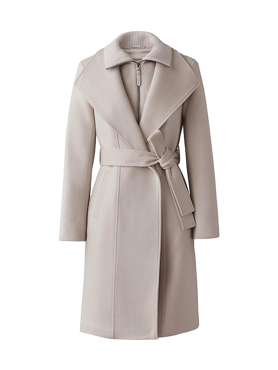 Womens Norita 2-In-1 Double Face Wool Coat Product Image