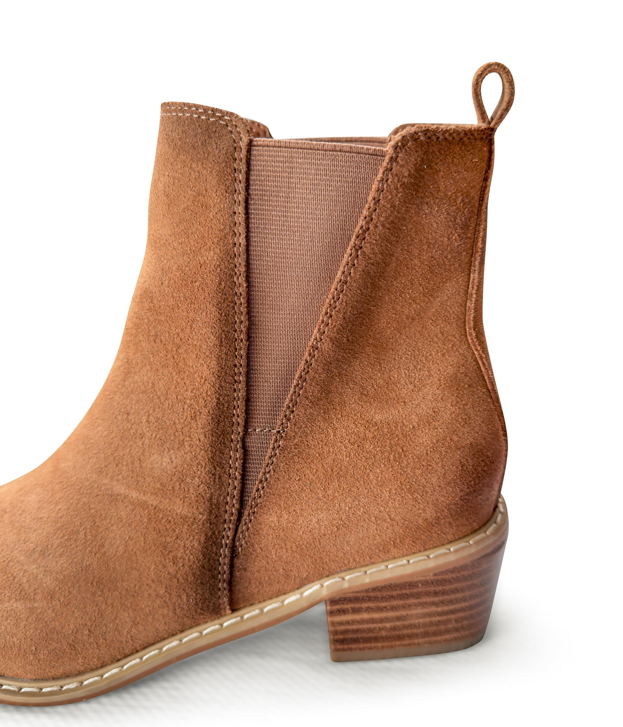Wylie Suede Ankle Boot in Tan (Online Exclusive) Product Image