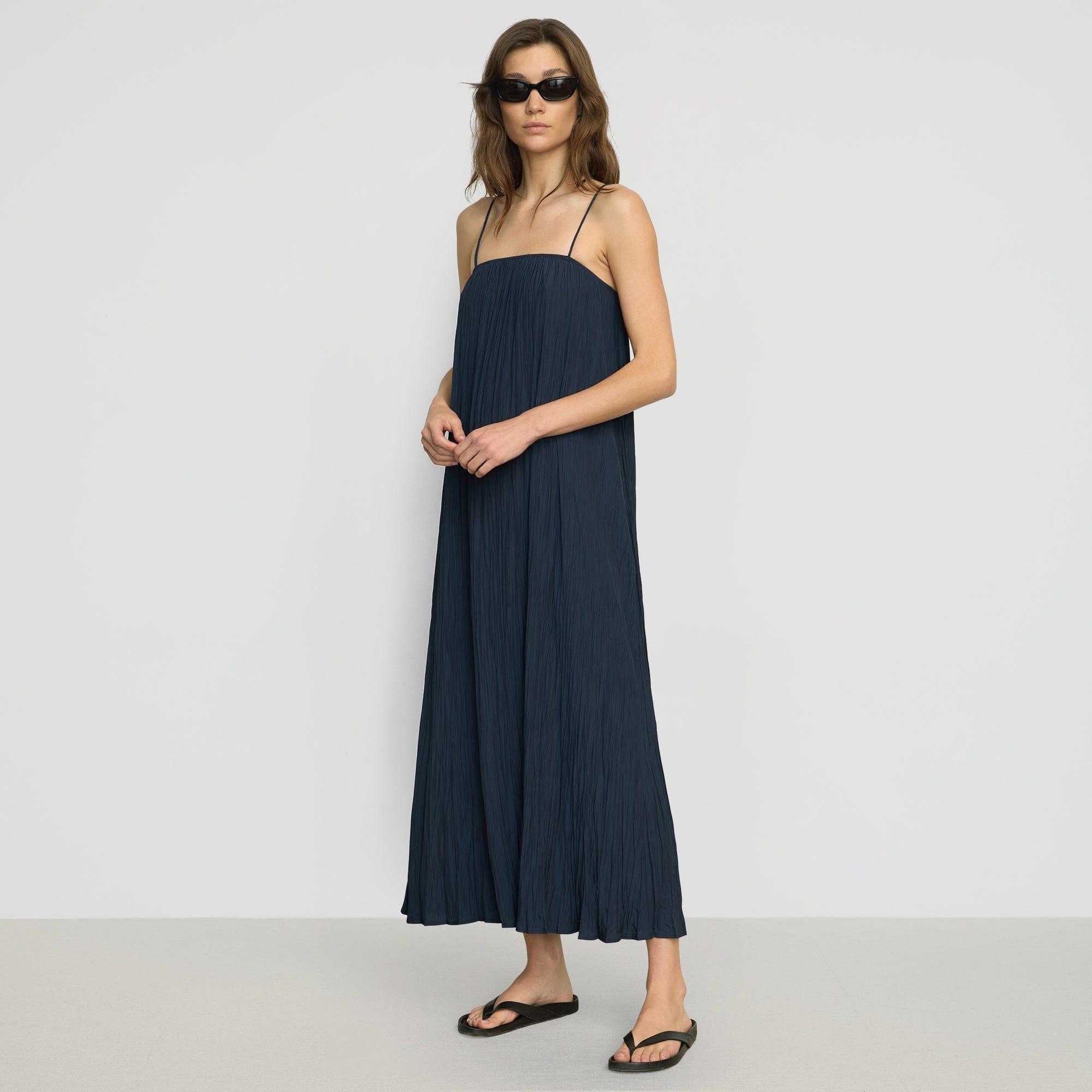 Solange Crinkled Maxi Dress Product Image