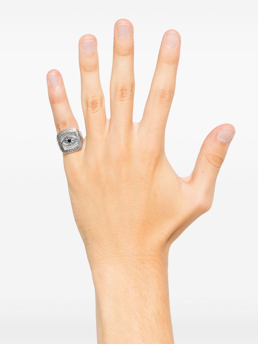 Championship Black Eye Signet ring Product Image