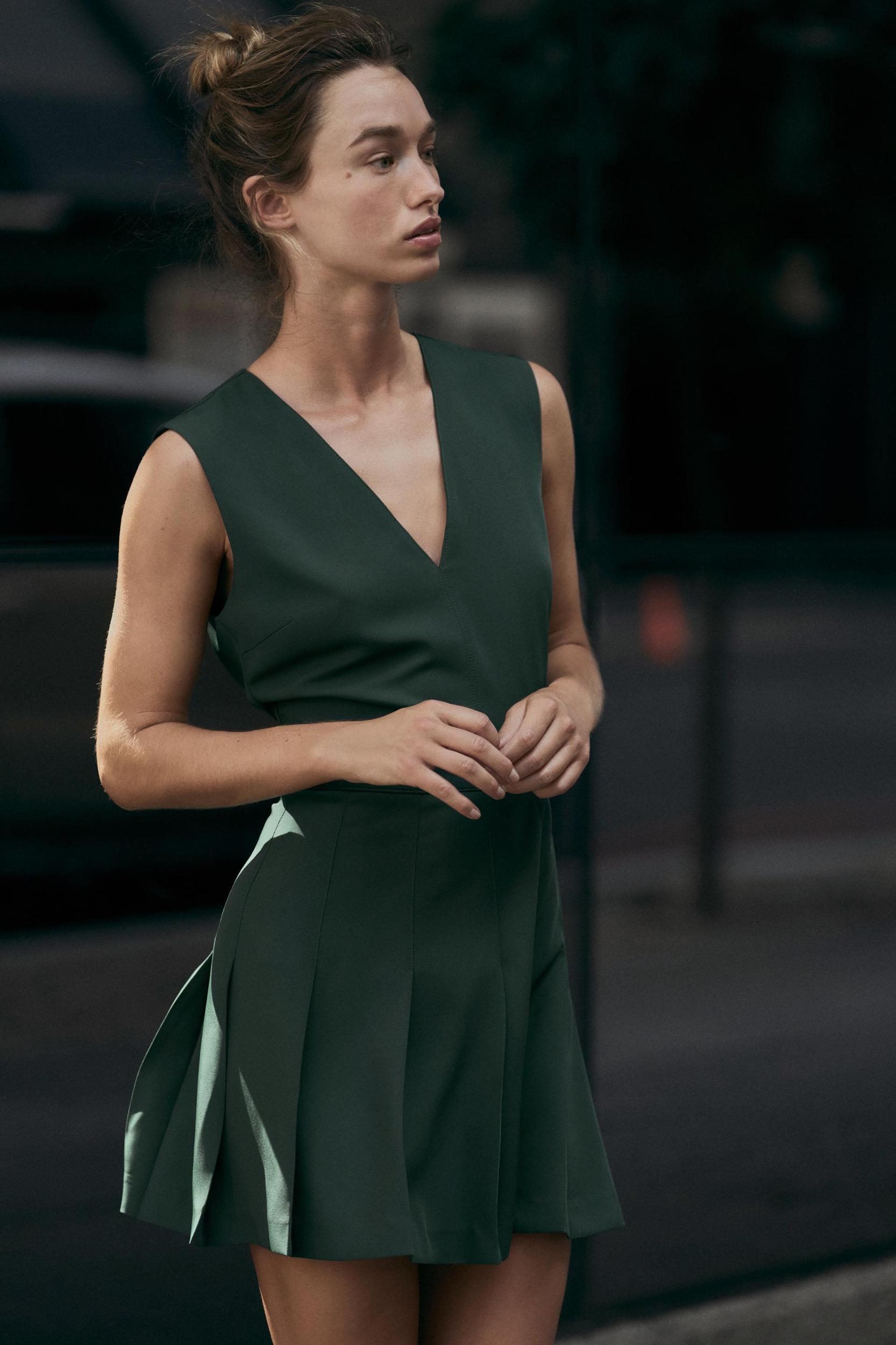 CREPE MINI DRESS Product Image