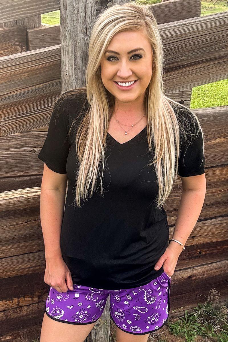 Sterling Kreek Simple Sterling Black Top Product Image