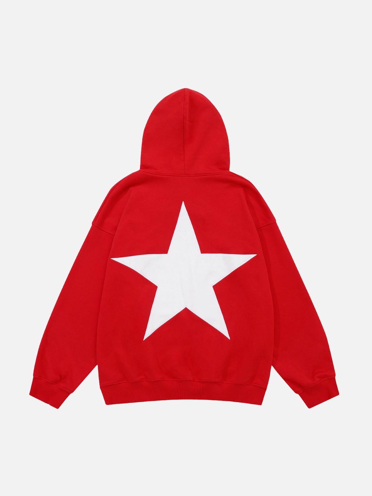 Aelfric Eden Star Color Contrast Hoodie Product Image