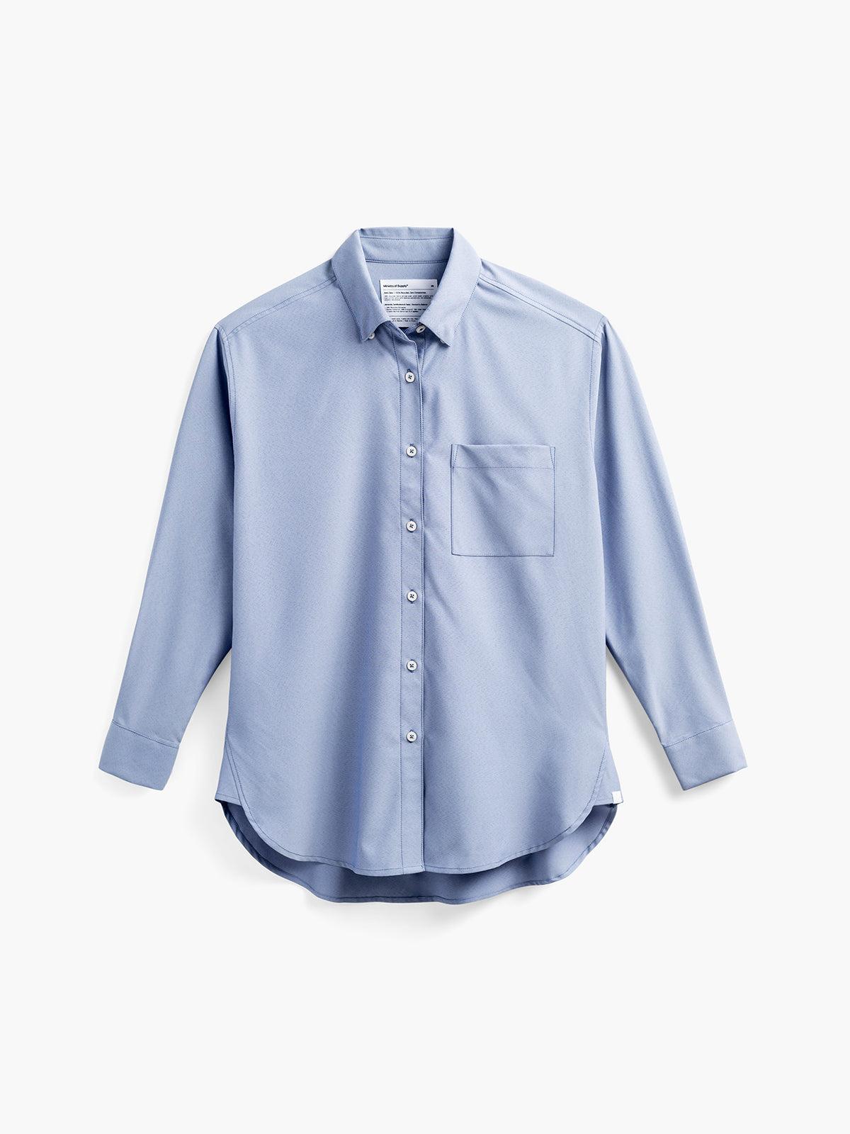 Women's AeroZero Oversized Shirt - Light Blue Female Product Image