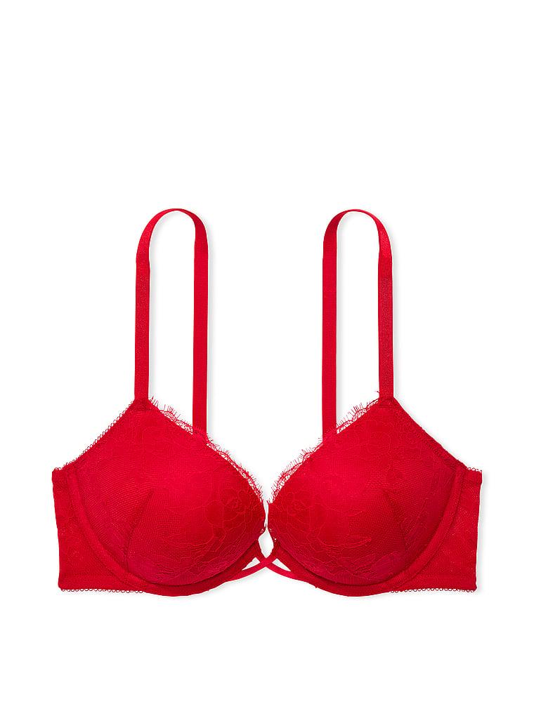 Bombshell Add-2-Cups Rose Lace Push-Up Bra Product Image