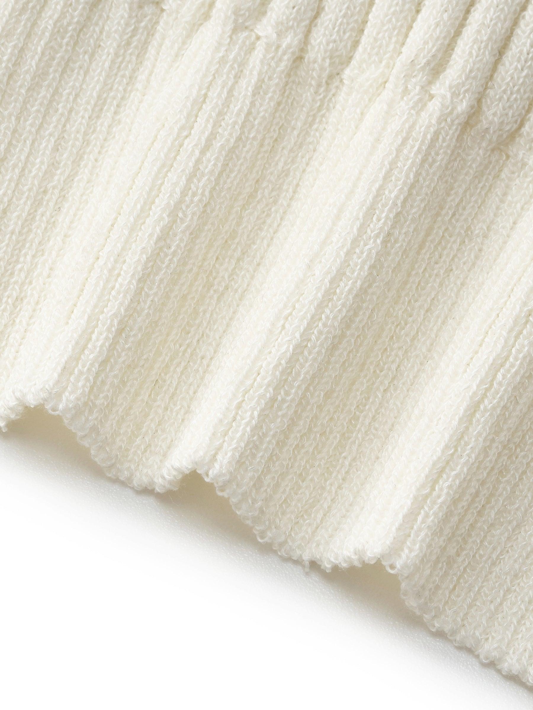 Tencel Blend Color Block Stripe Women Knit Top Product Image