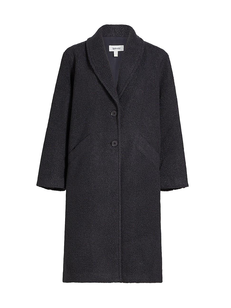 Womens Sivan Oversized Boucl Coat Product Image