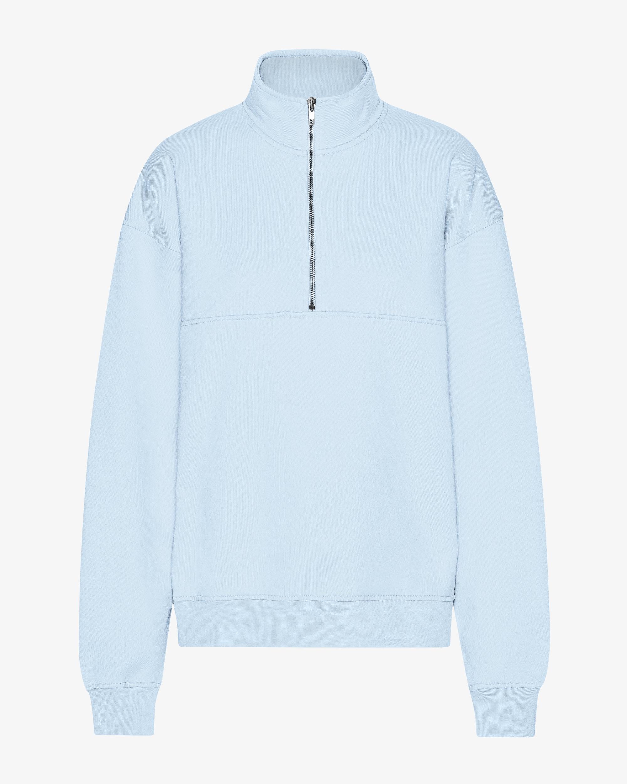 Organic Quarter Zip - Polar Blue Product Image