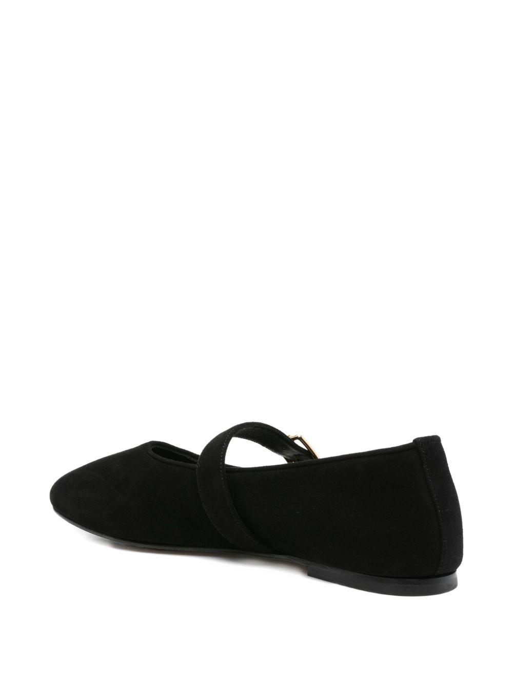 ball-buckle ballet flats Product Image