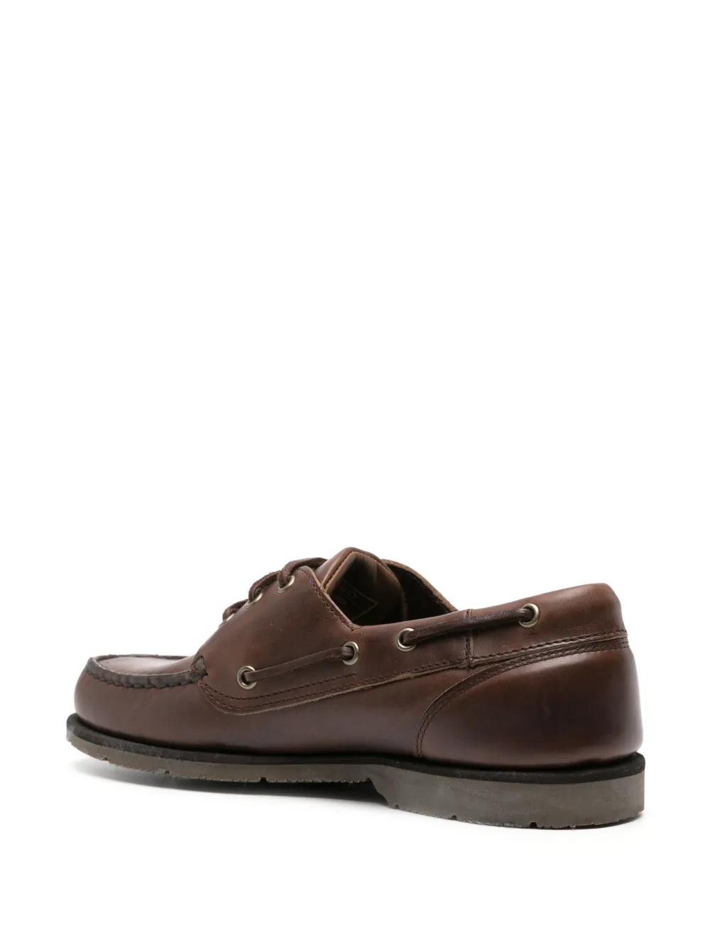 Dockside Foresider leather boat shoes Product Image