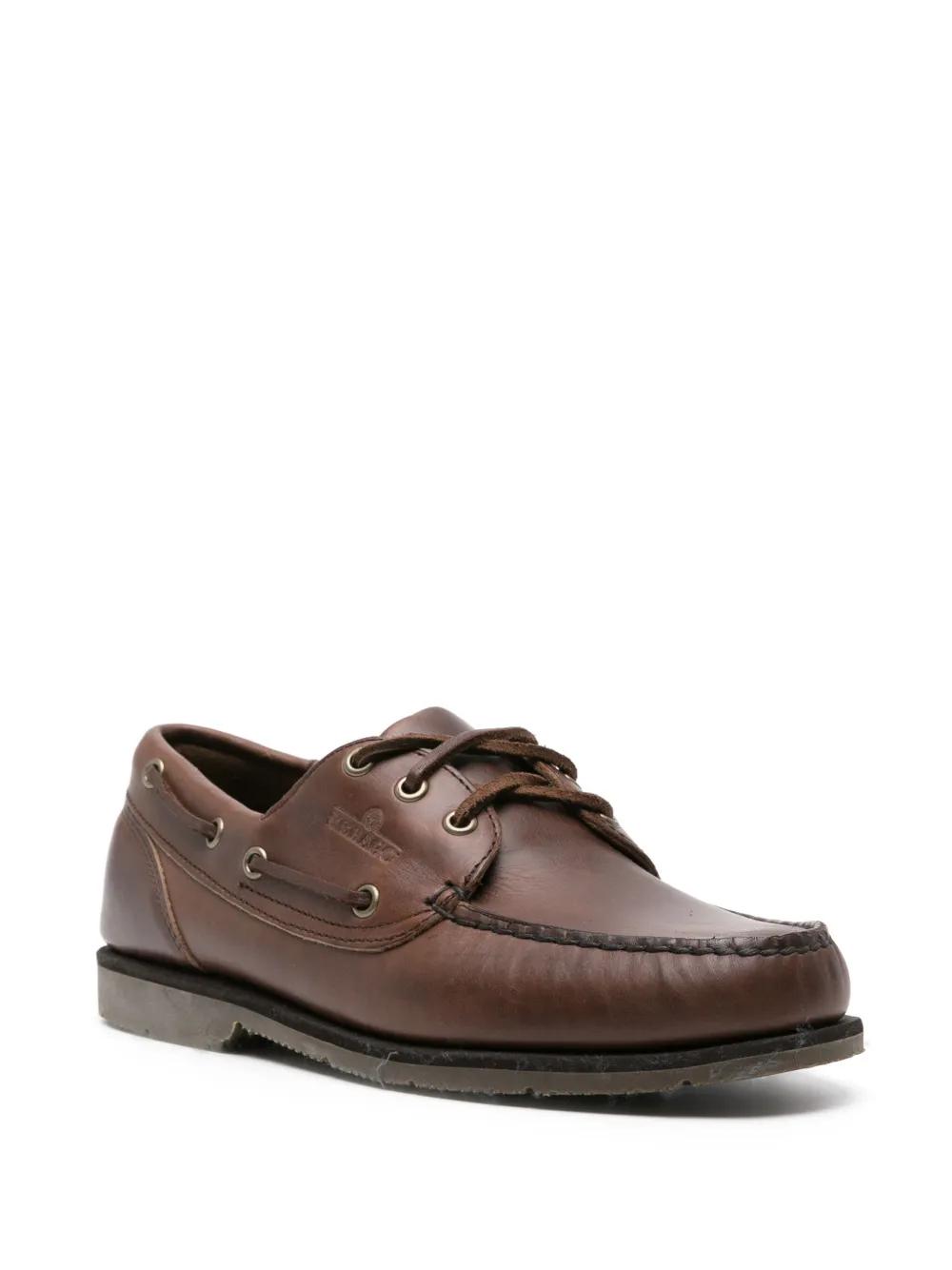 Dockside Foresider leather boat shoes Product Image