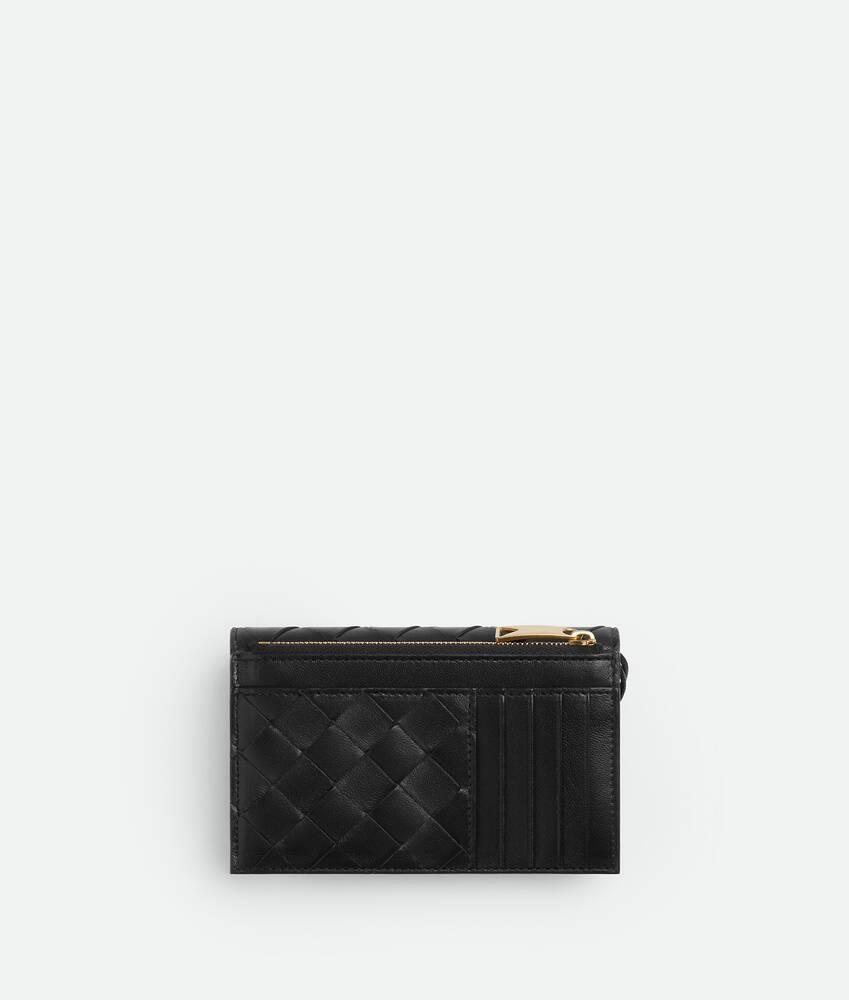 Women's Andiamo Zipped Card Case in Black Product Image