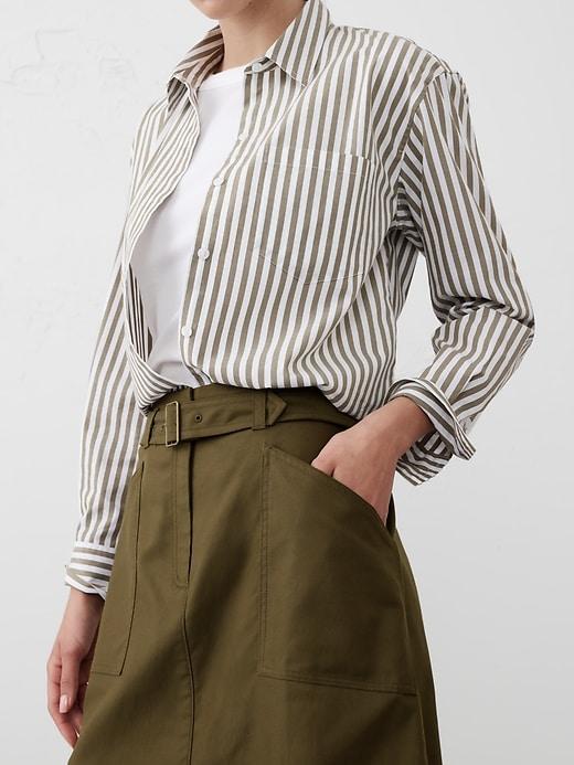 Twill Painters Mini Skirt Product Image