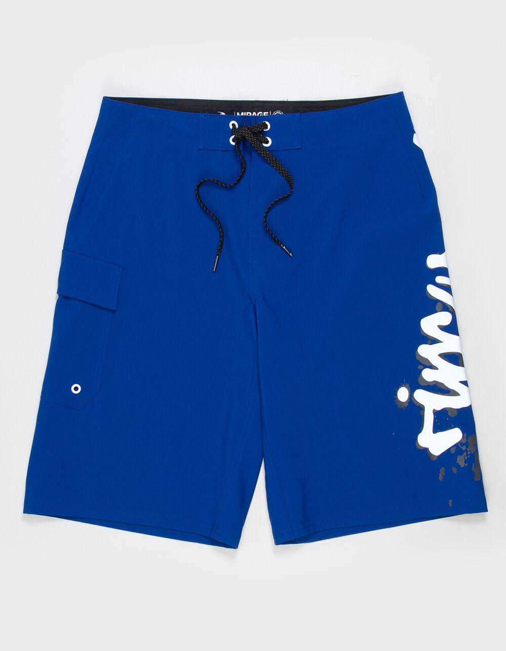 RIP CURL Mirage Inner Visions Script Mens 22" Boardshorts - BLUE Product Image