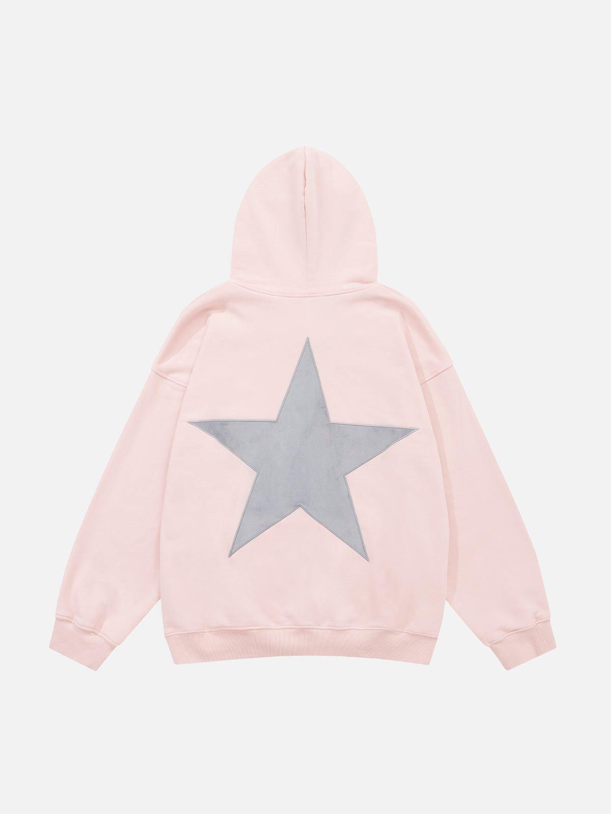 Aelfric Eden Star Color Contrast Hoodie Product Image