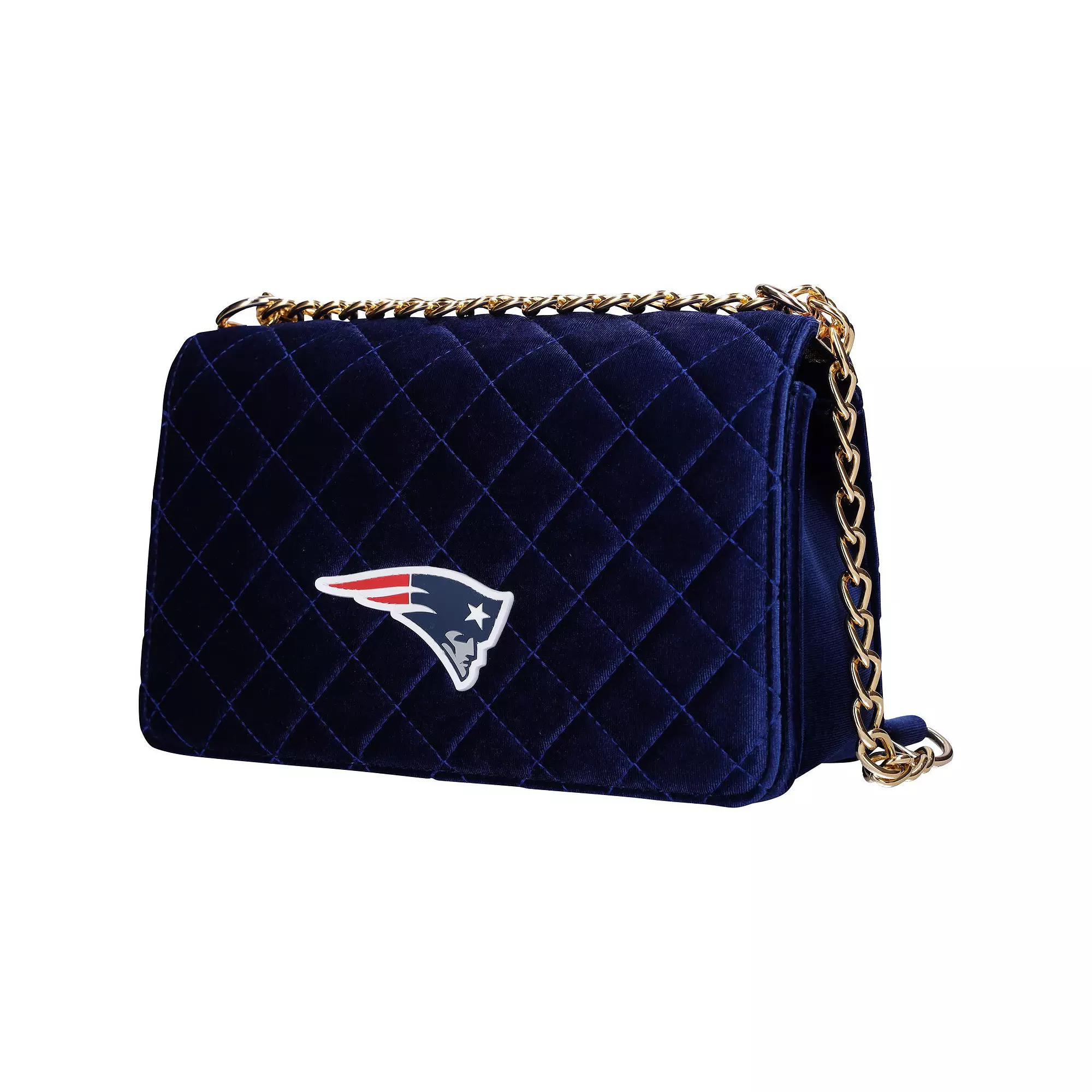 Women's Cuce New England Patriots Velvet Team Color Bag Product Image