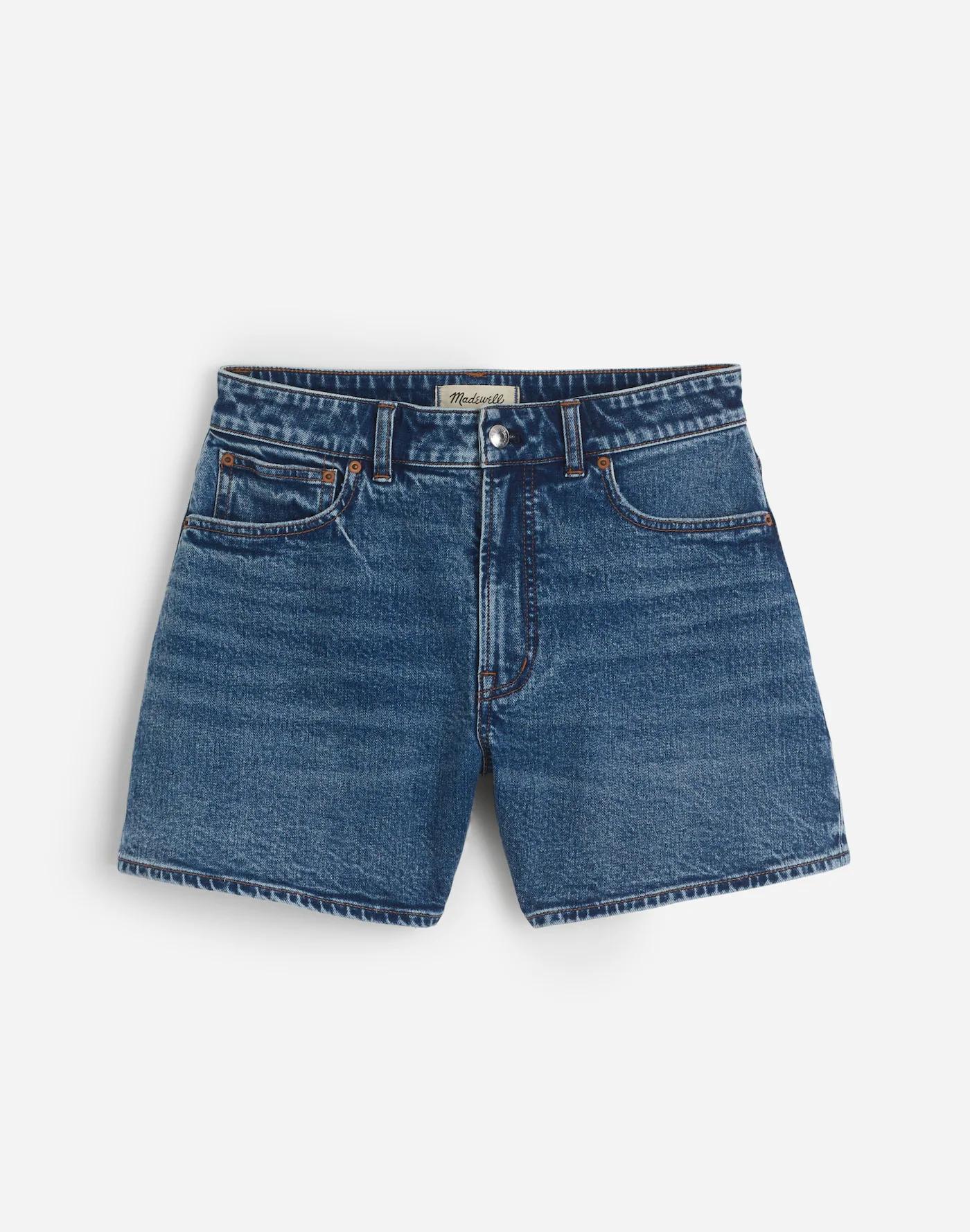 The Curvy Perfect Vintage Mid-Length Jean Short Product Image