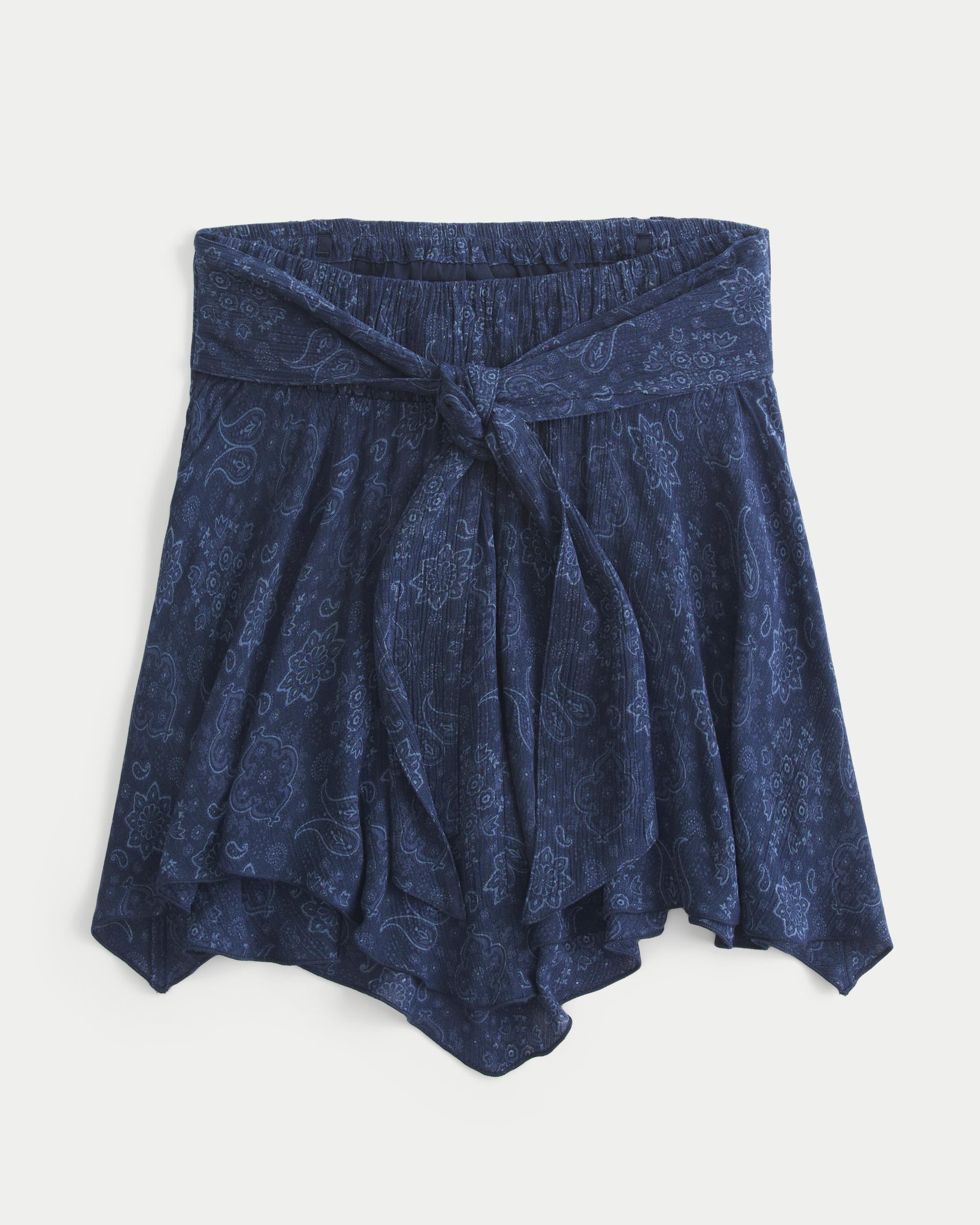 Strapless Handkerchief Hem Top Product Image