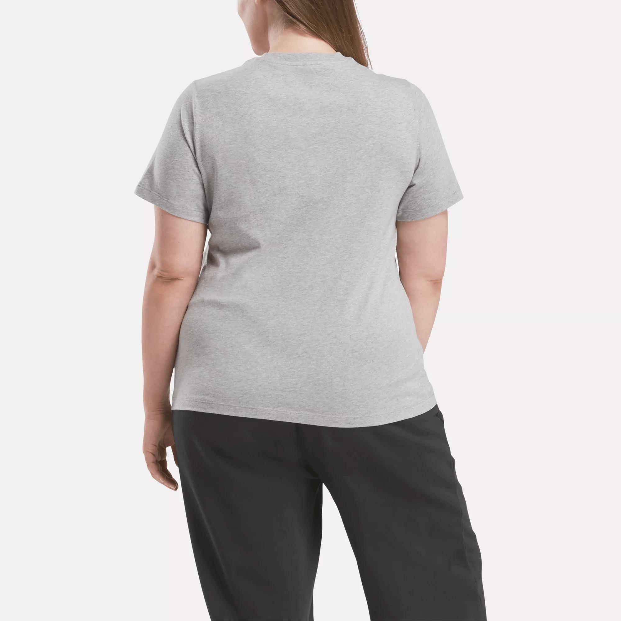 Women's Reebok Identity Big Logo T-Shirt (Plus Size) Female Product Image