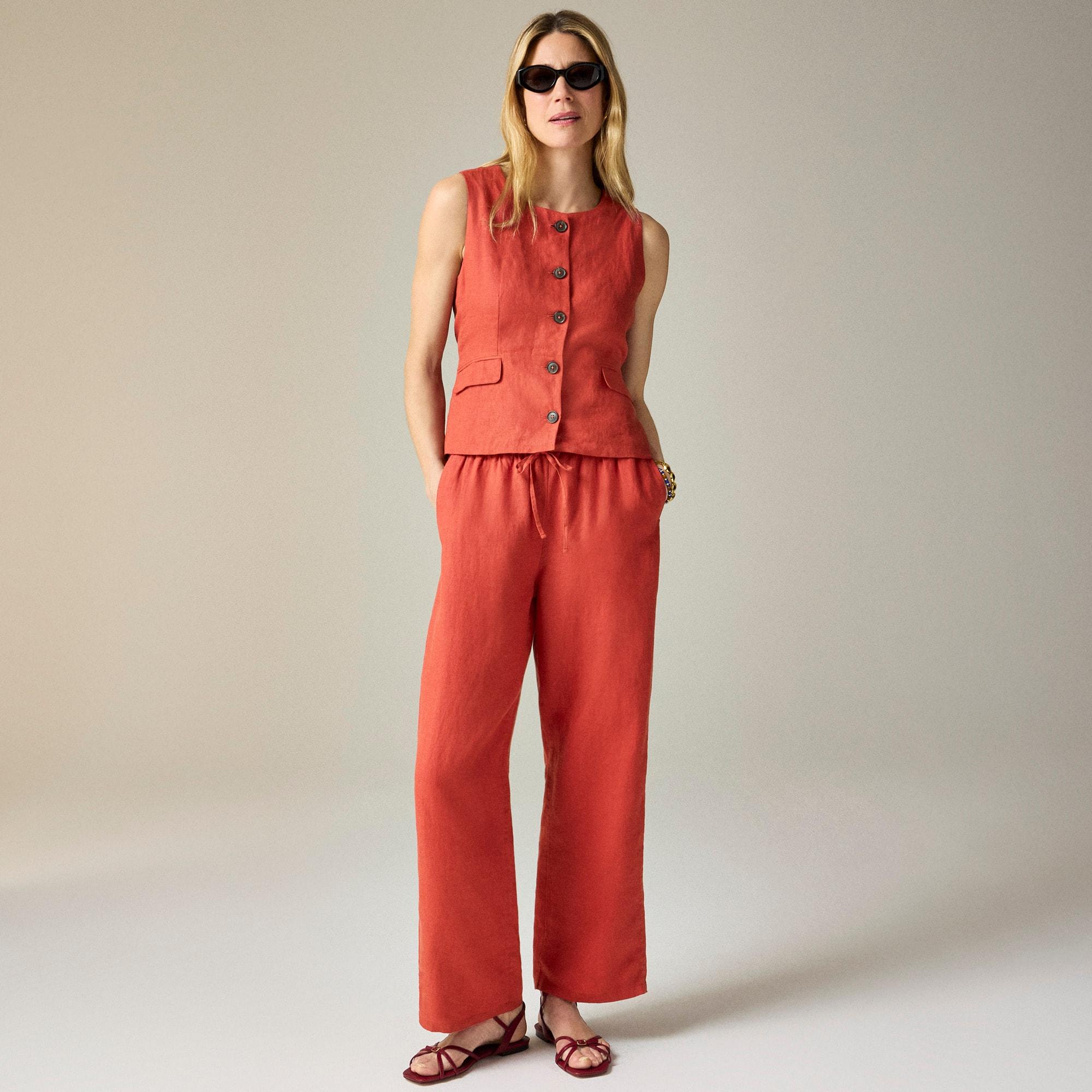 New Soleil pant in linen Product Image