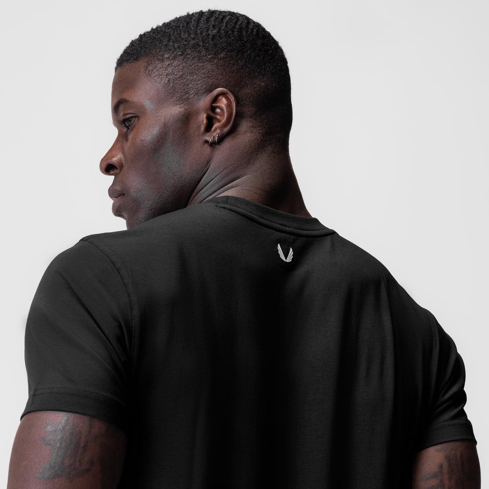 0923. Supima® Essential Tee - Black Product Image