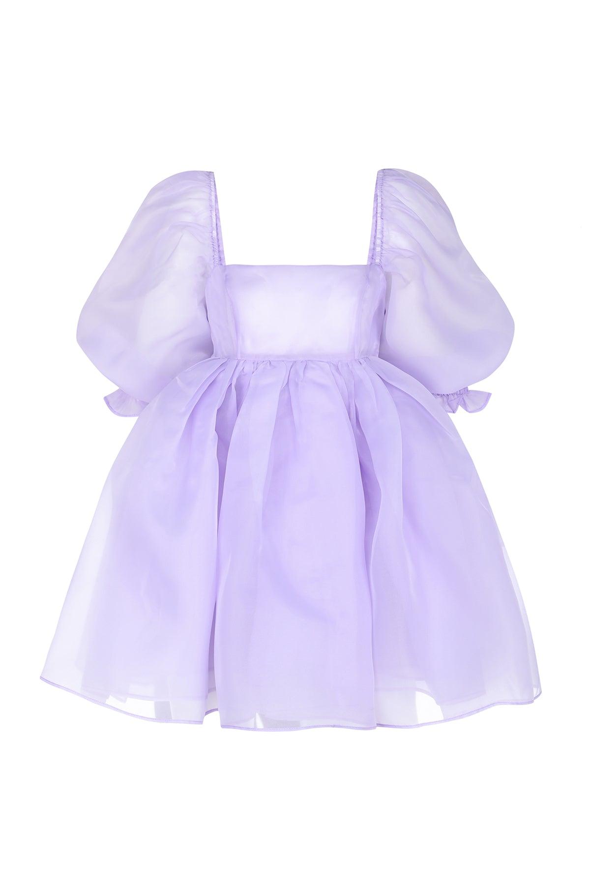 The Lilac Puff Dress Product Image