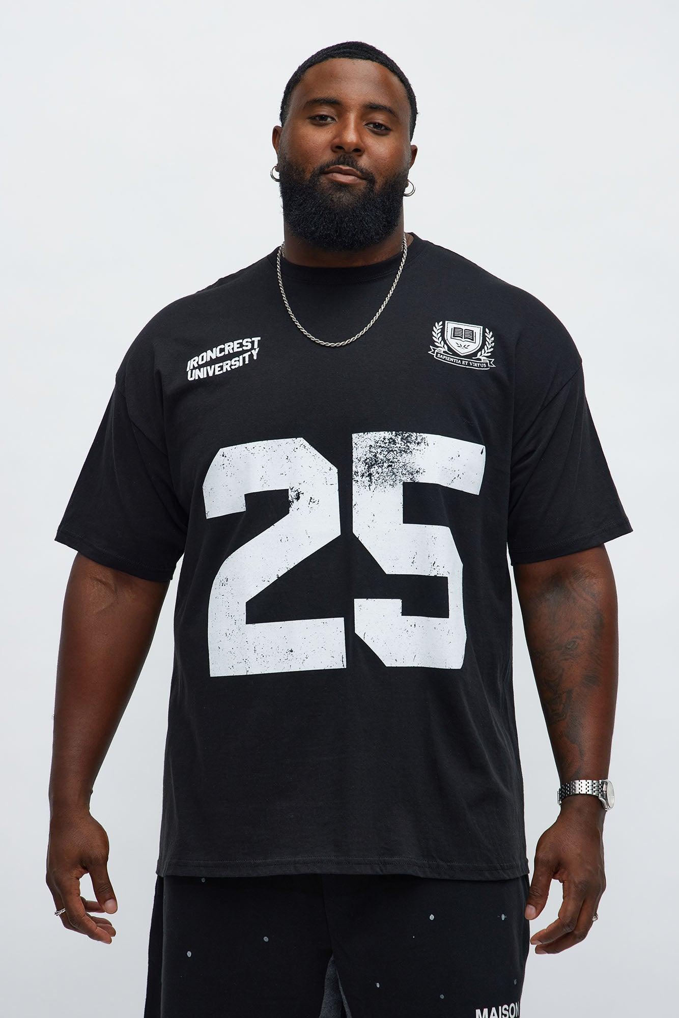 Gridiron Short Sleeve Tee - Black Male Product Image