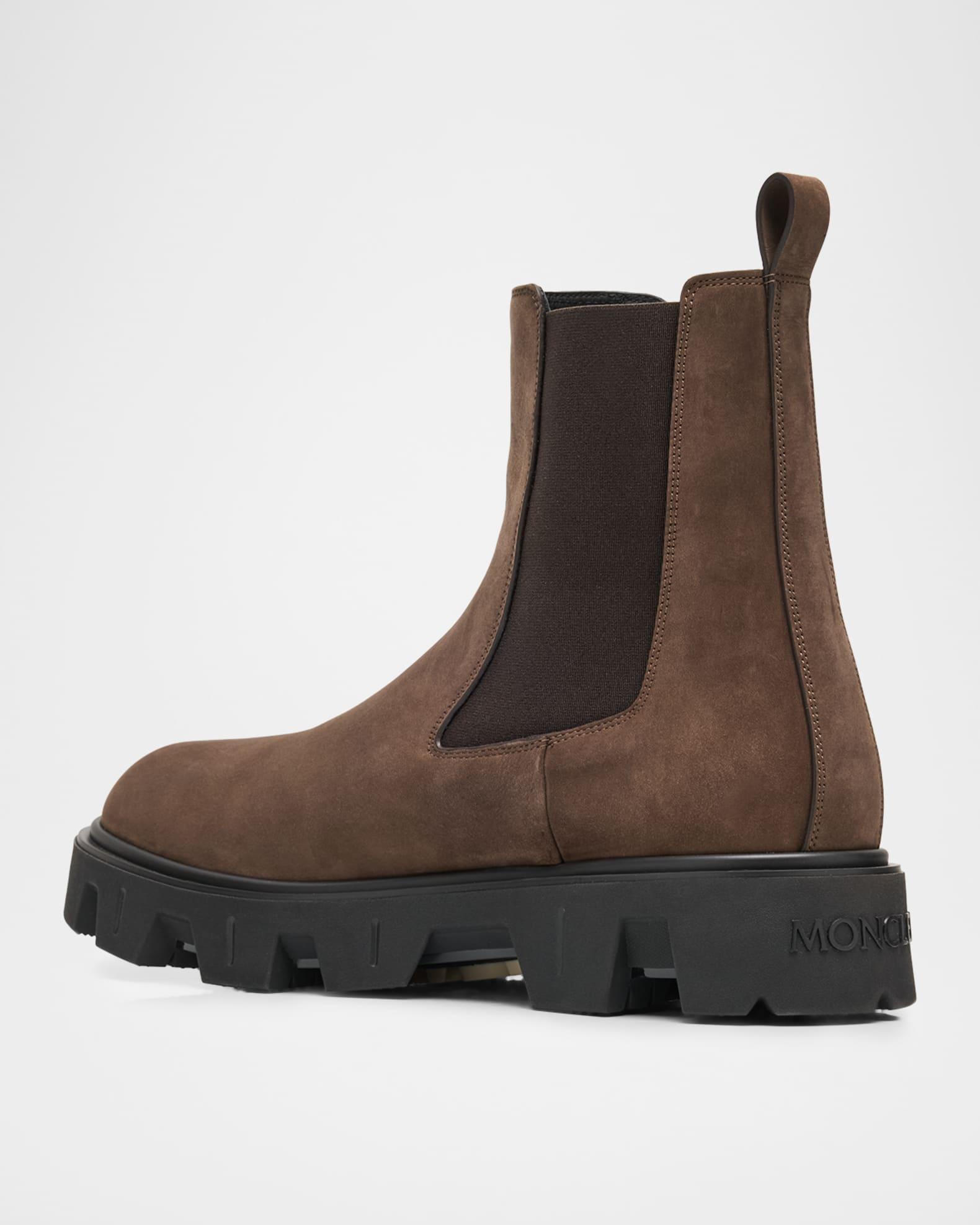 Men's Peak City Nubuck Lug-Sole Chelsea Boots Product Image