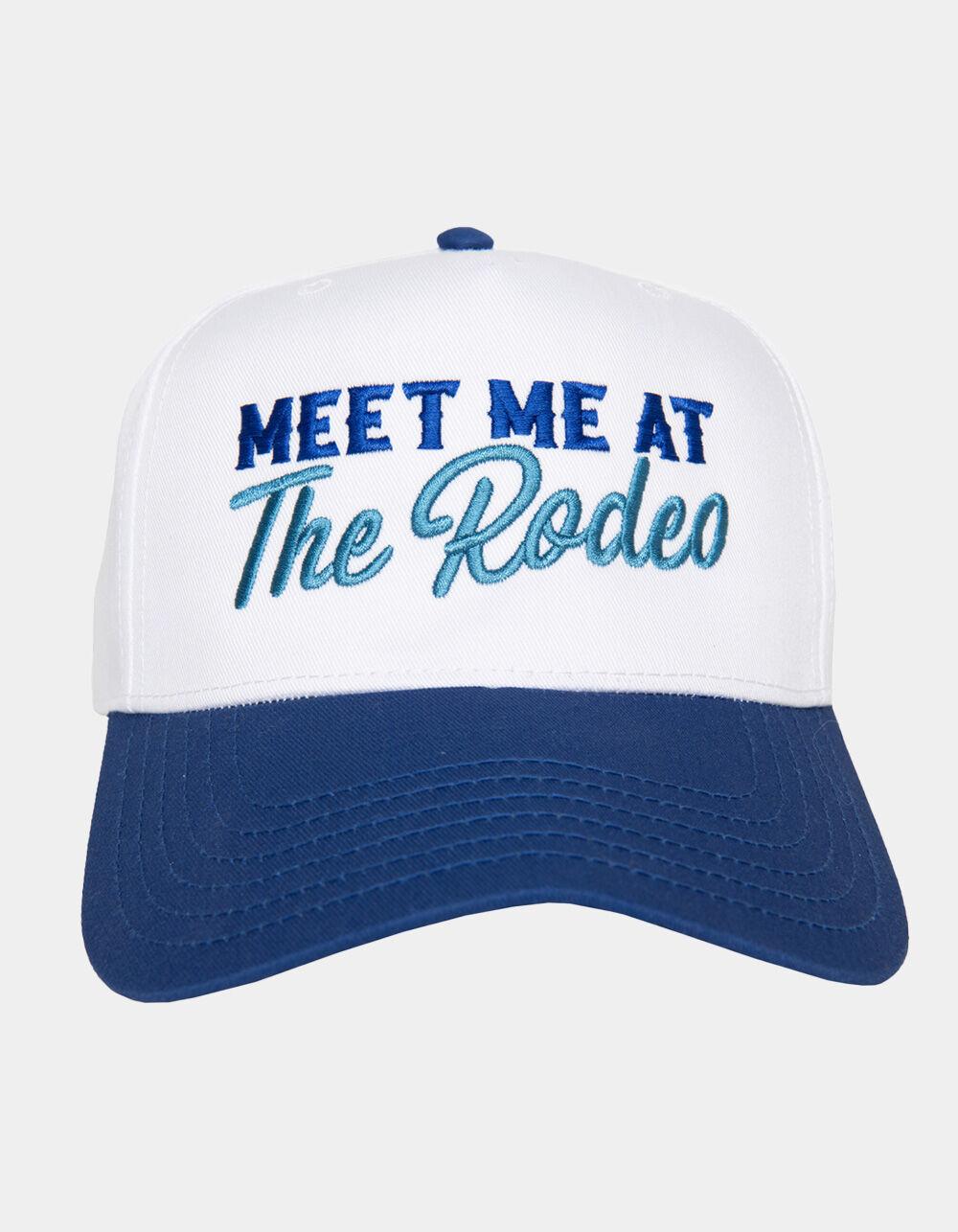 KATYDID Meet Me at the Rodeo Two-Toned Vintage Hat - BLUE Product Image