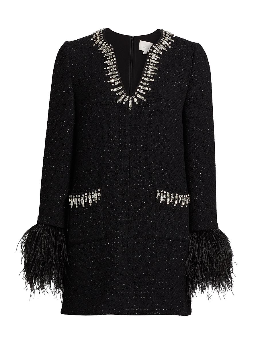 Womens Kas Embellished Boucl Minidress Product Image