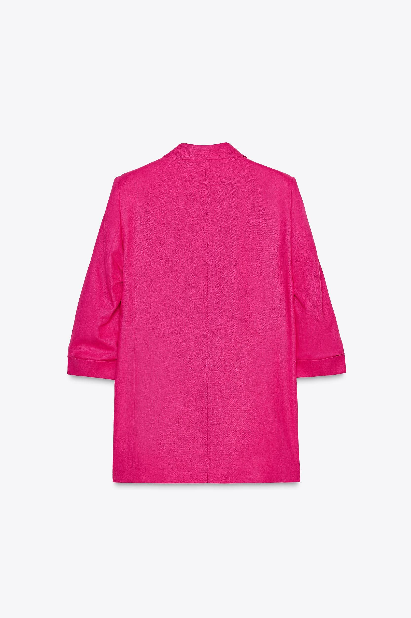 BLAZER WITH ROLLED-UP SLEEVES Product Image