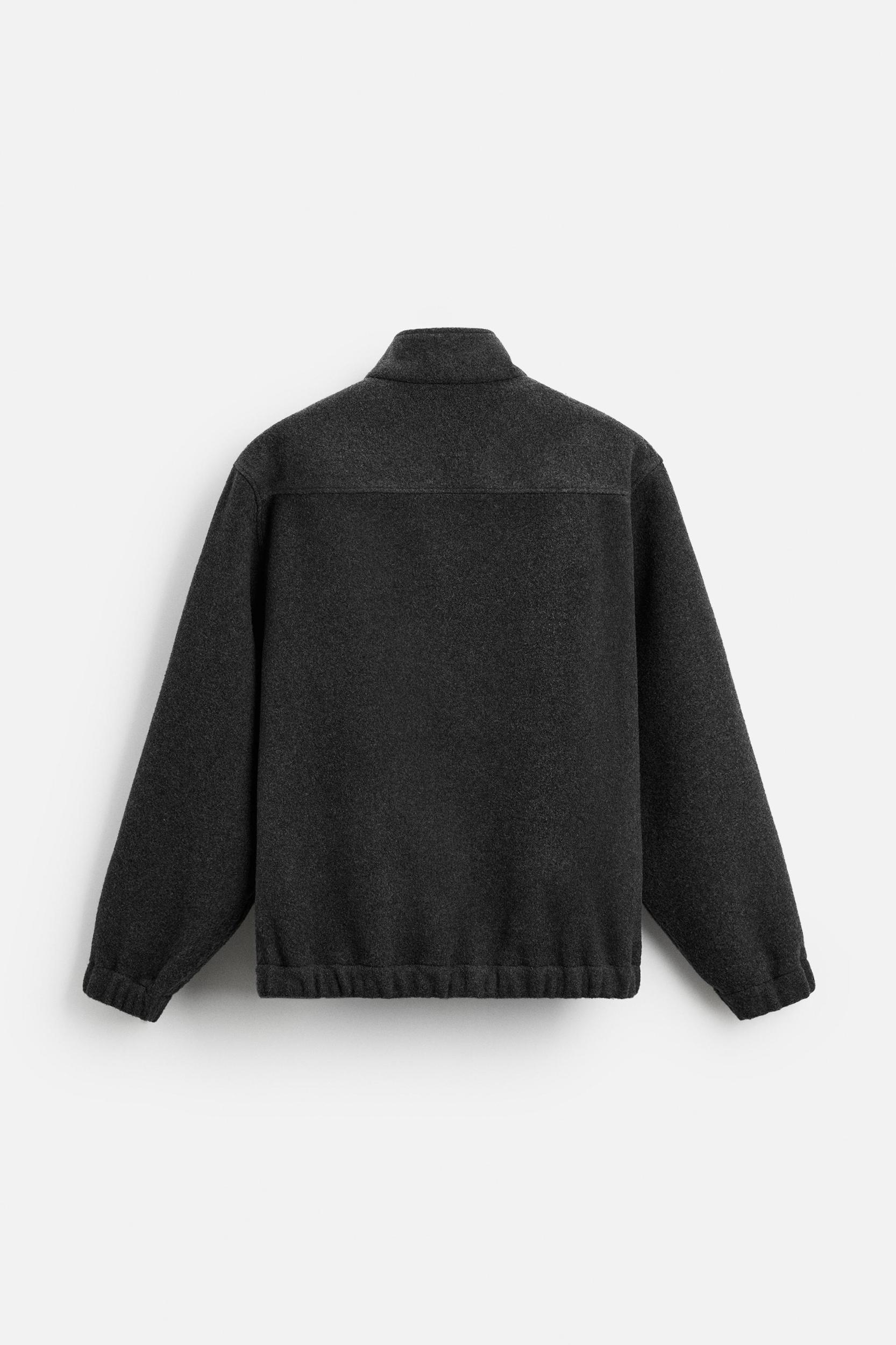 QUARTER ZIP FLEECE SWEATSHIRT Product Image