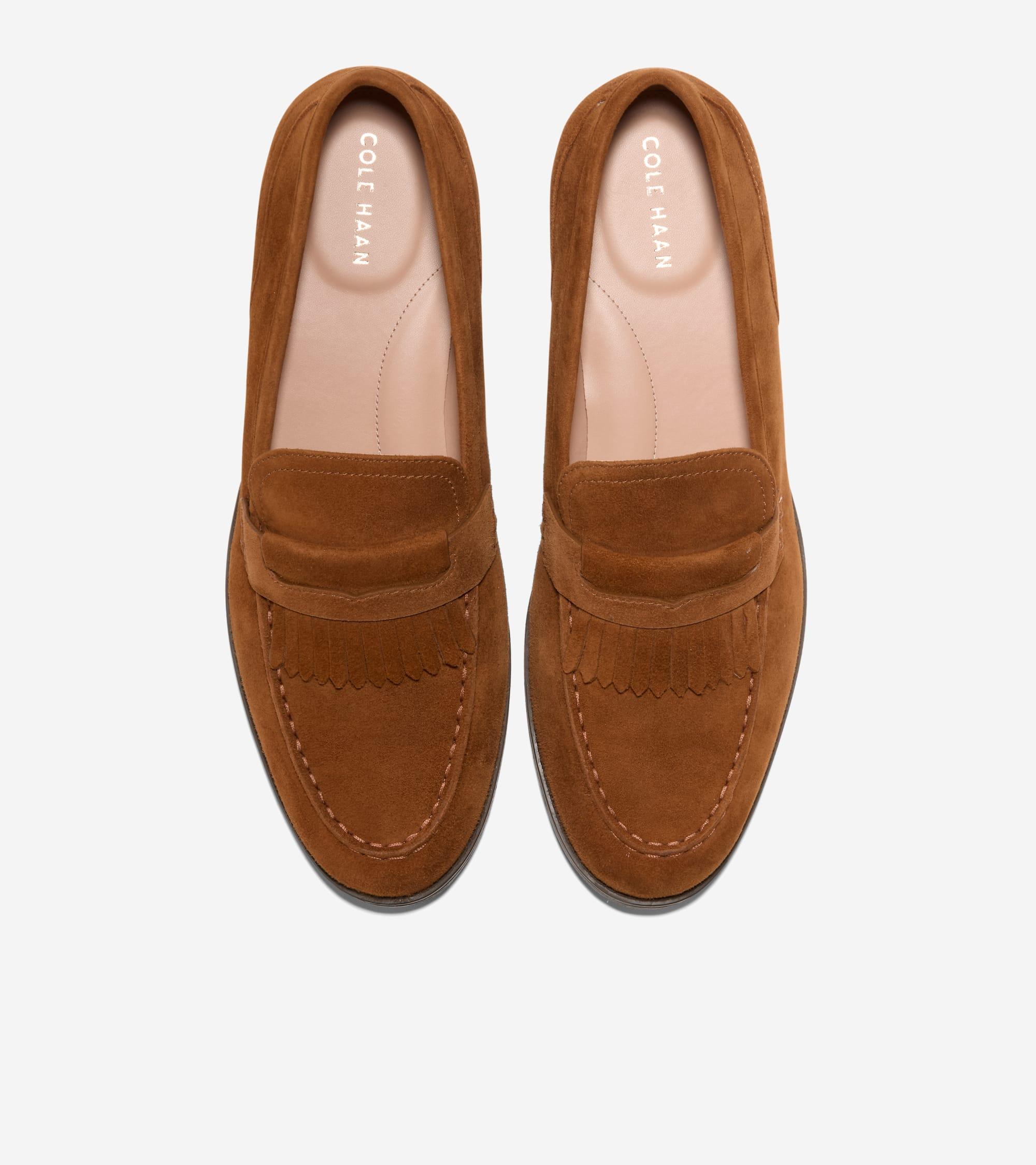Women's Stassi Kiltie Loafers in Brown | Cole Haan Product Image