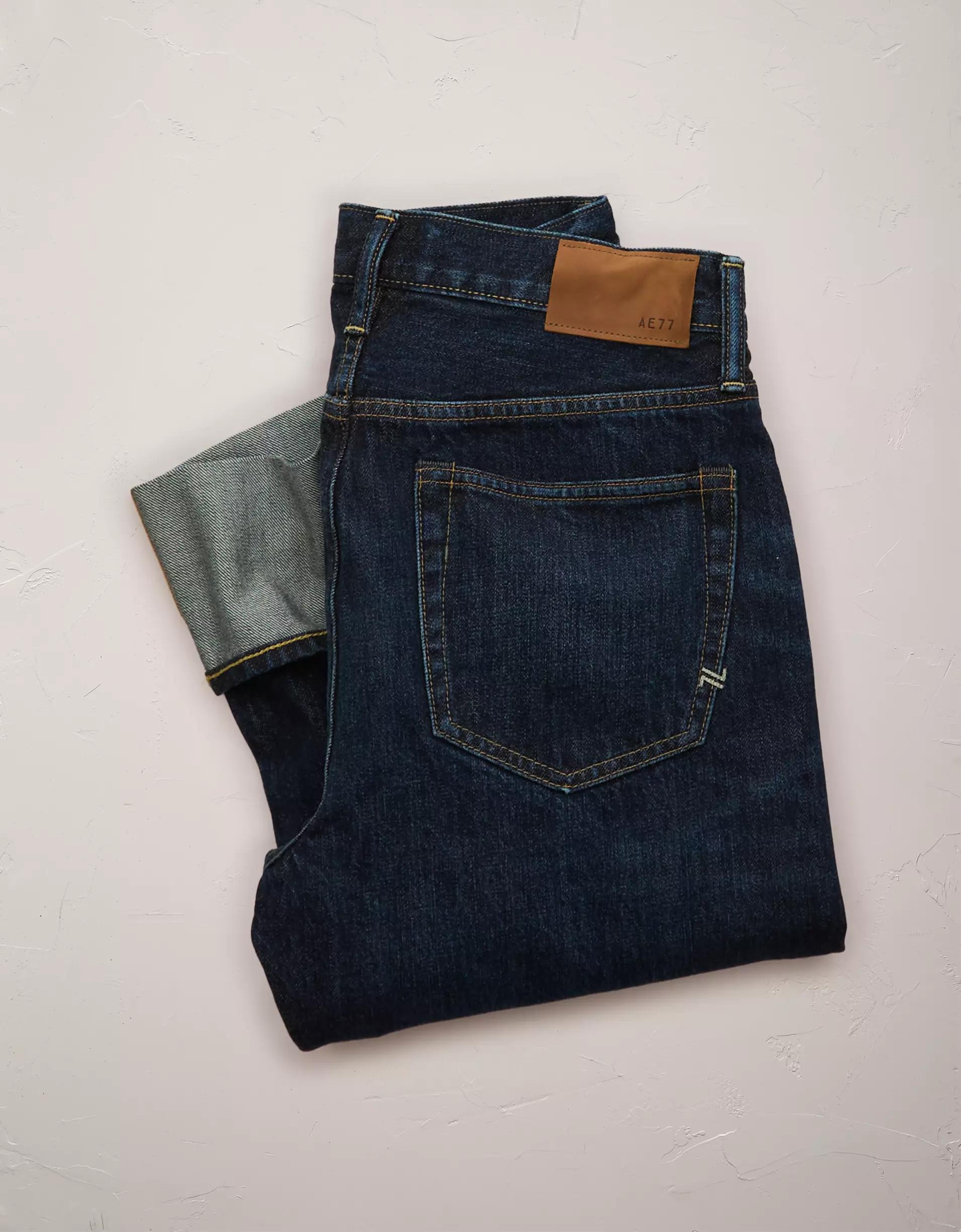 AE77 Premium Vintage Straight Jean Product Image