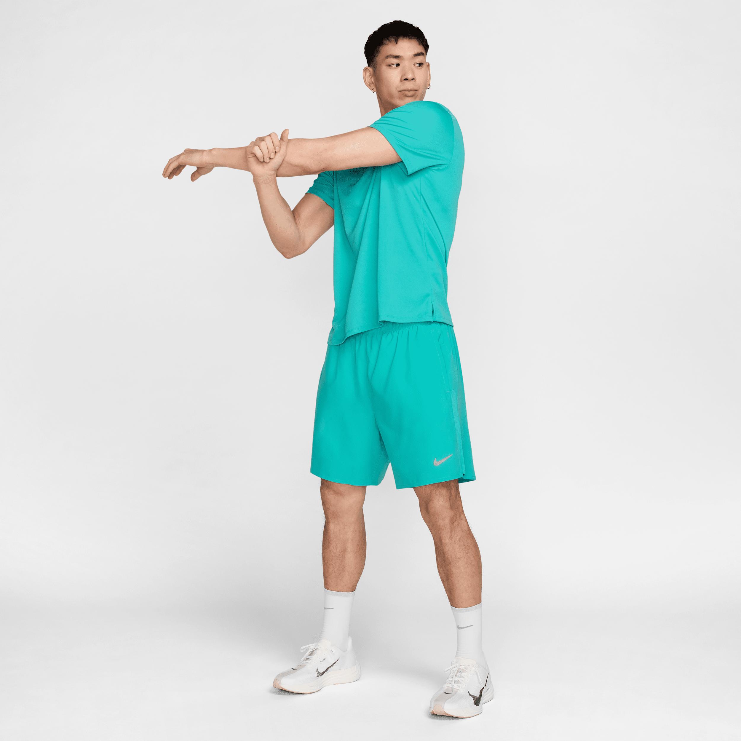 Nike Mens Challenger Dri-FIT 7 2-in-1 Running Shorts | DV9357-345 Product Image