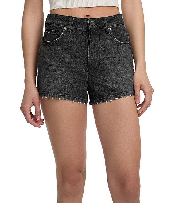 Guess High Waist Vintage Shorts Product Image